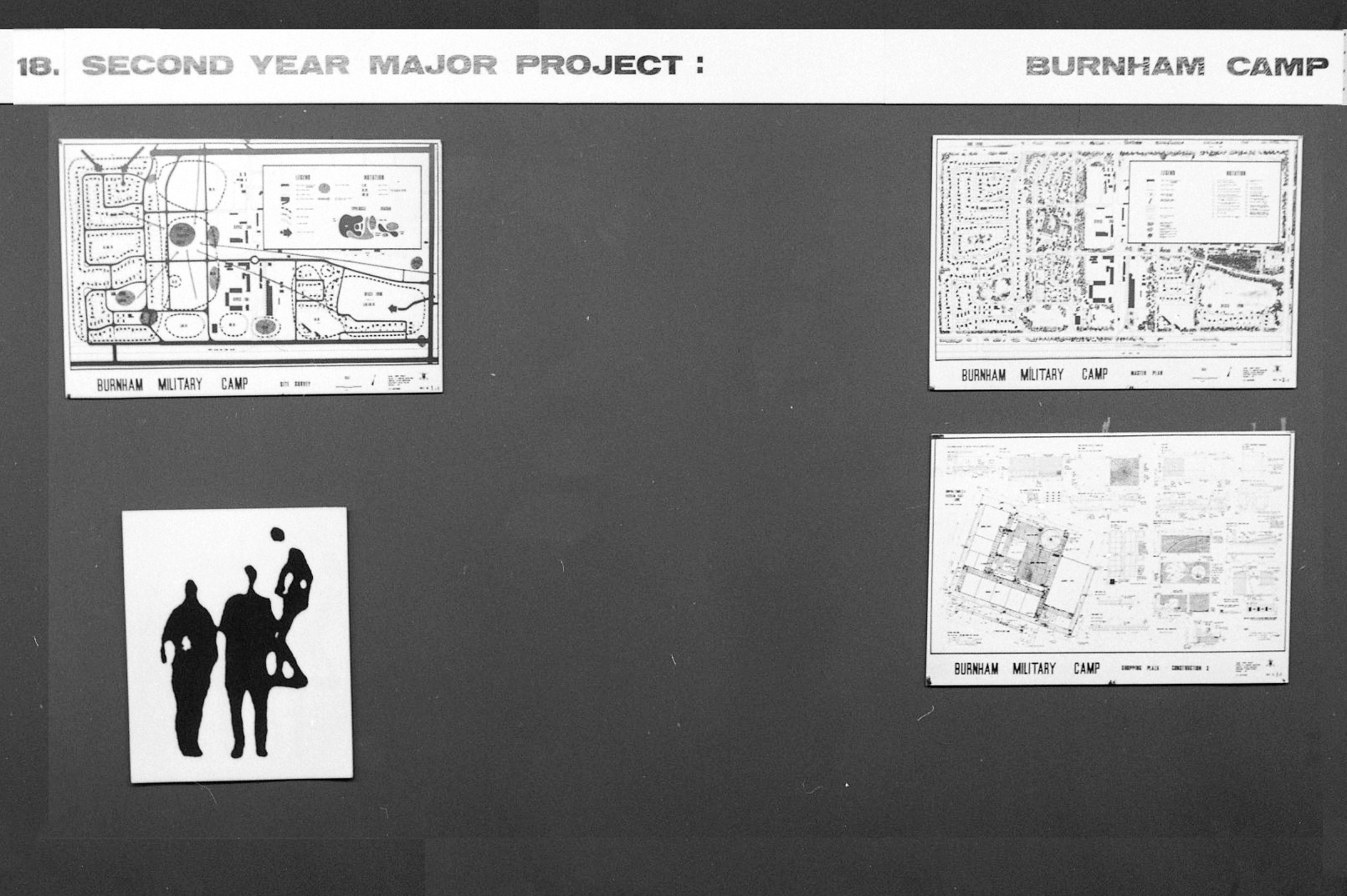 1972 Landscape Architecture Students Display in Building Centre 05