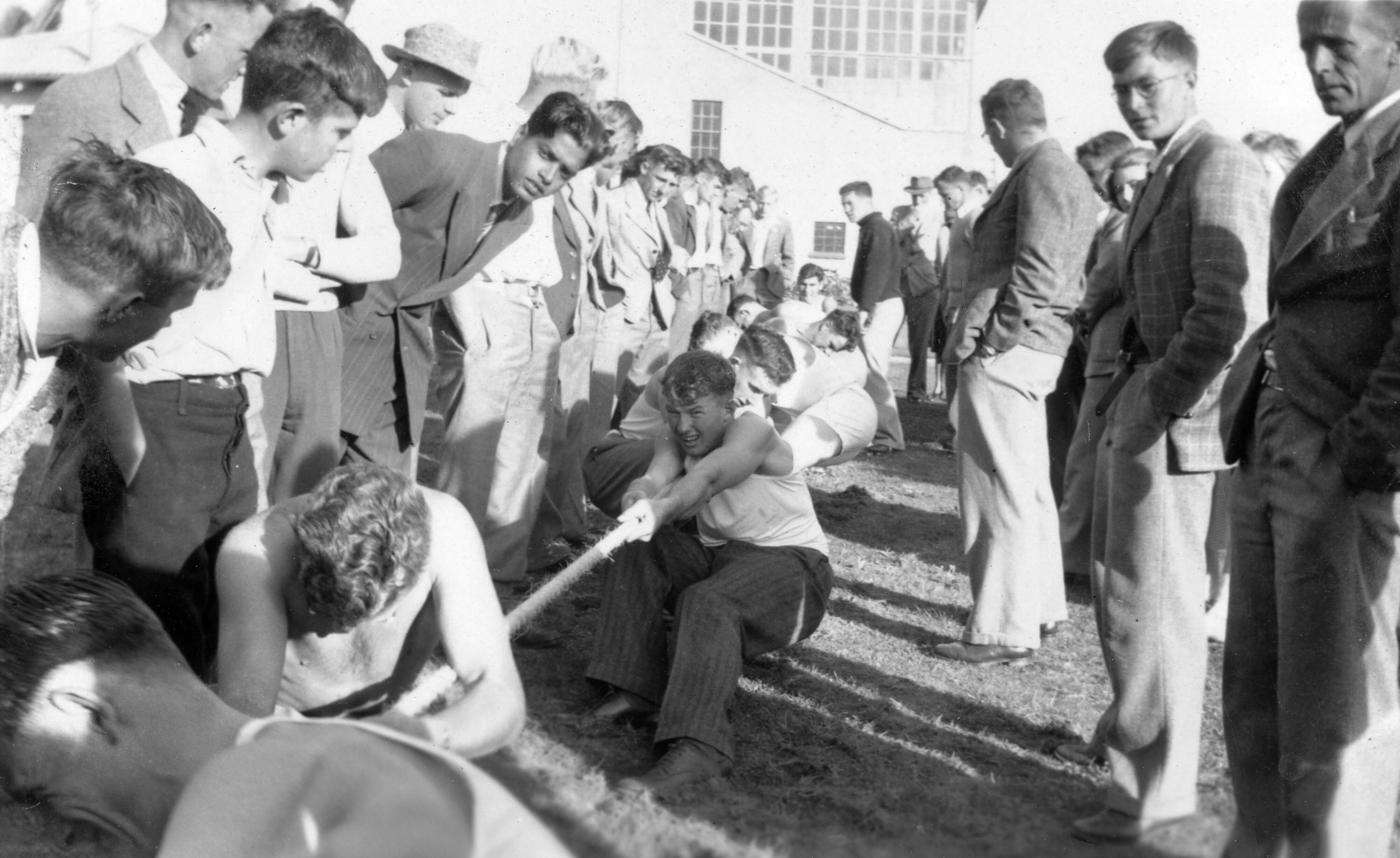  Bruce Ryde photo 038 - R.F.C. Tug-o-war team