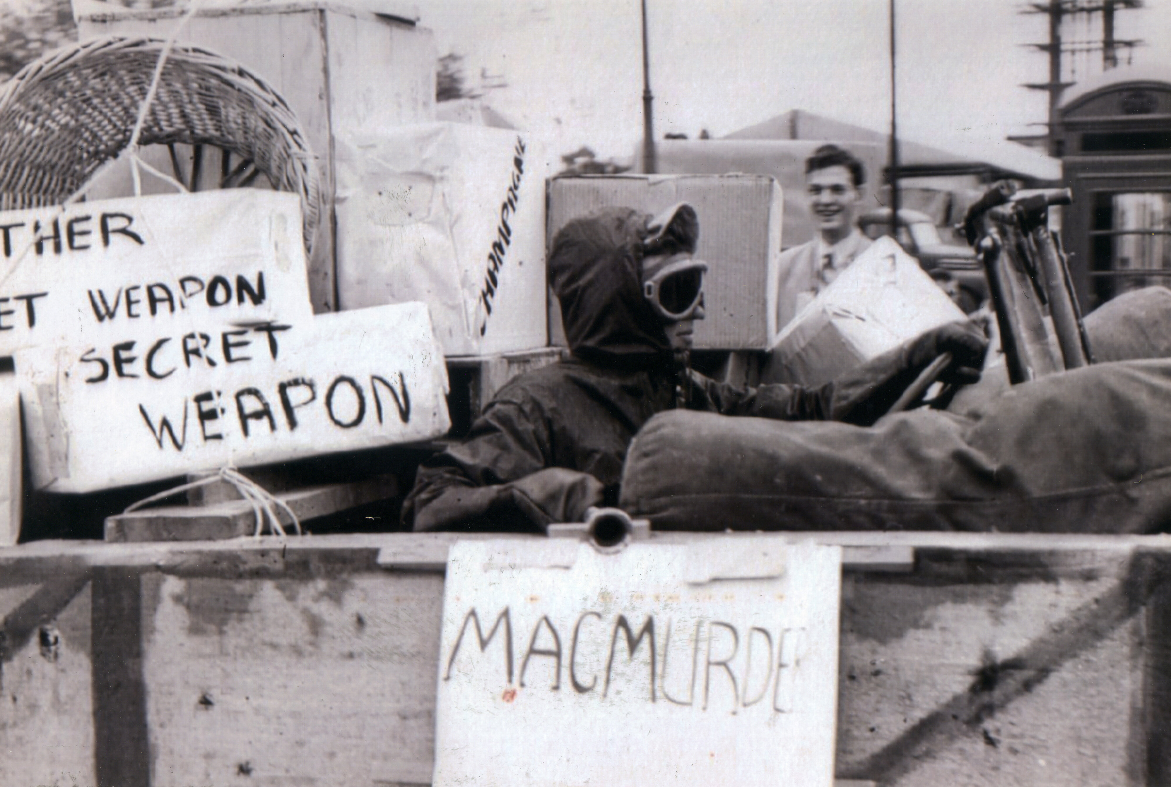 Circa 1957-58 Rural Field Cadets (RFCs) protesting