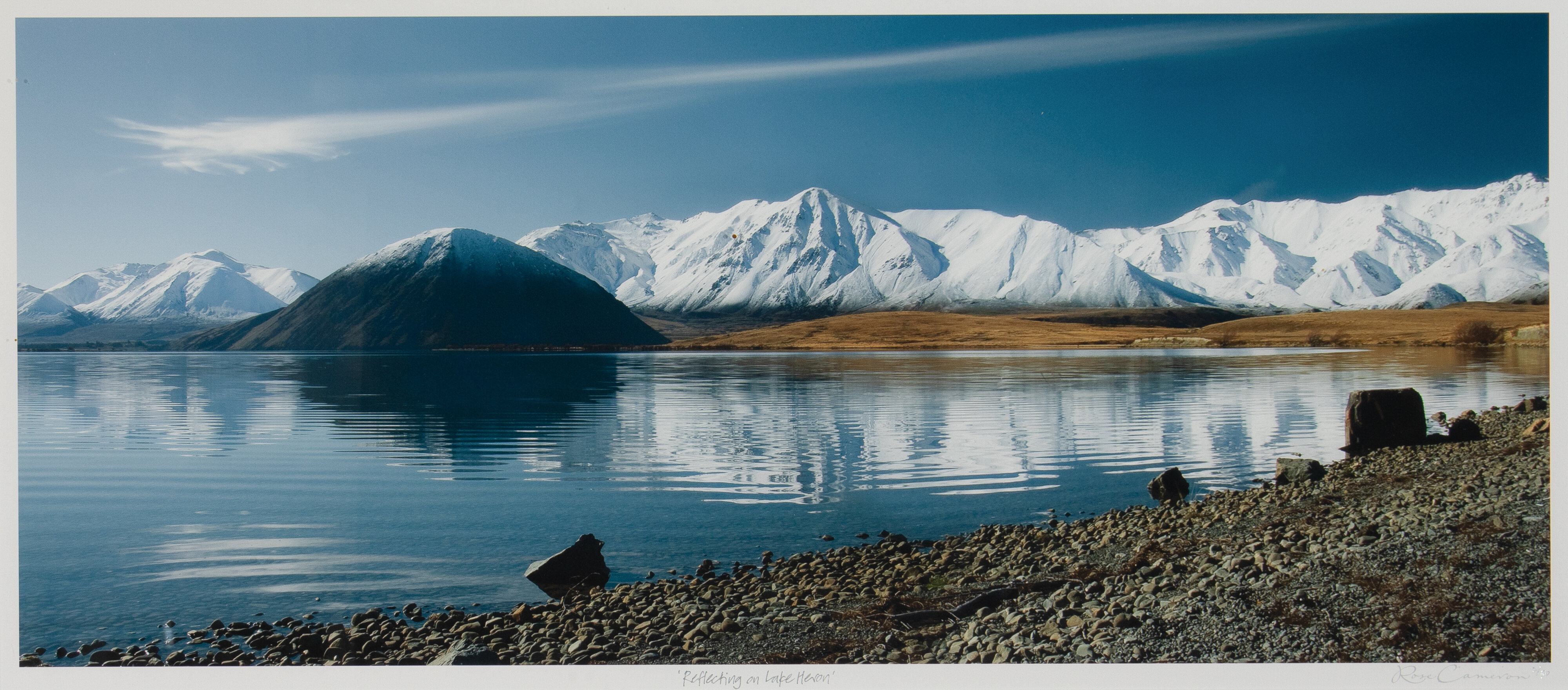 Reflecting on Lake Heron