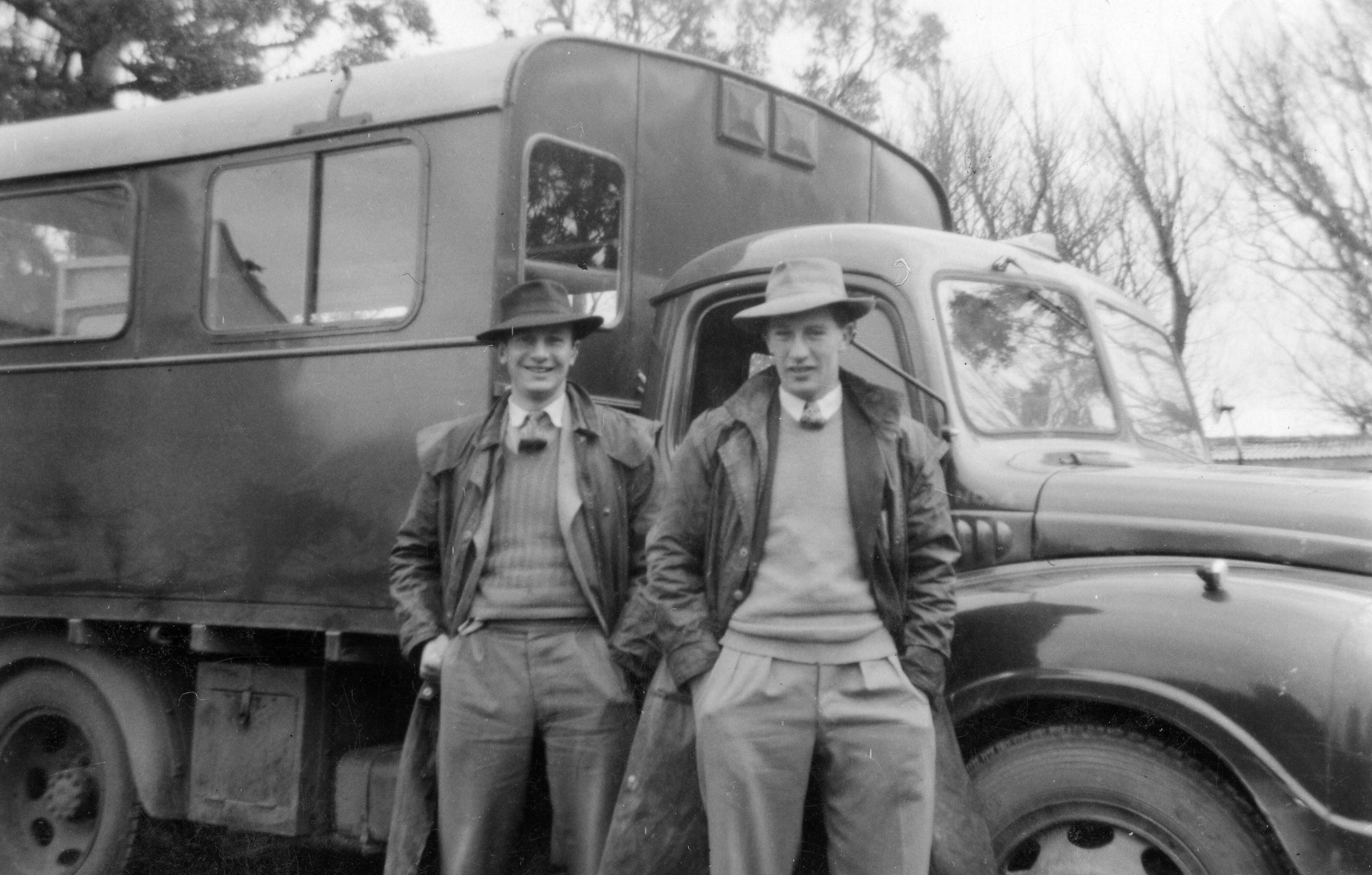 Peter Falconer and John Paterson