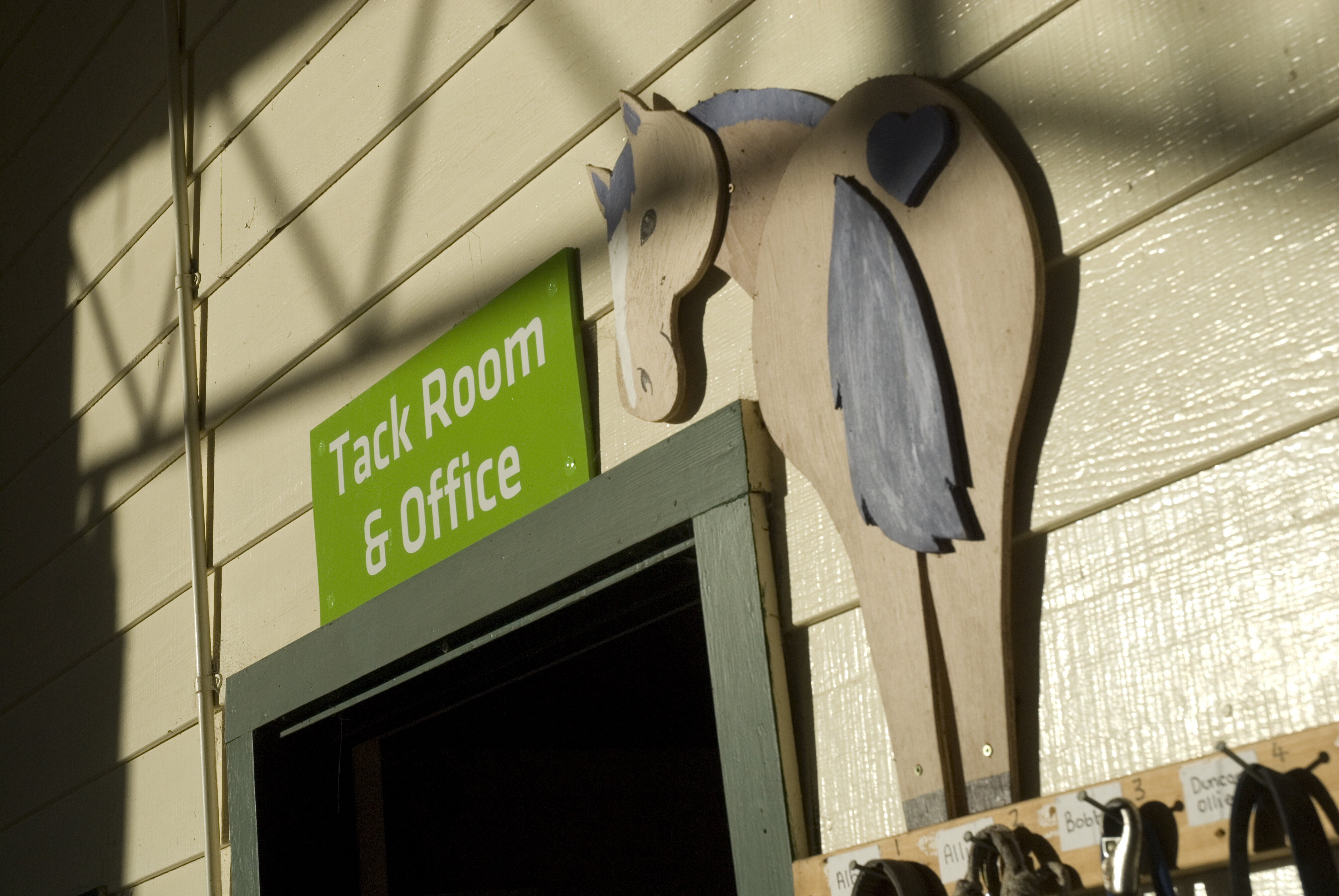 Telford tack room and office