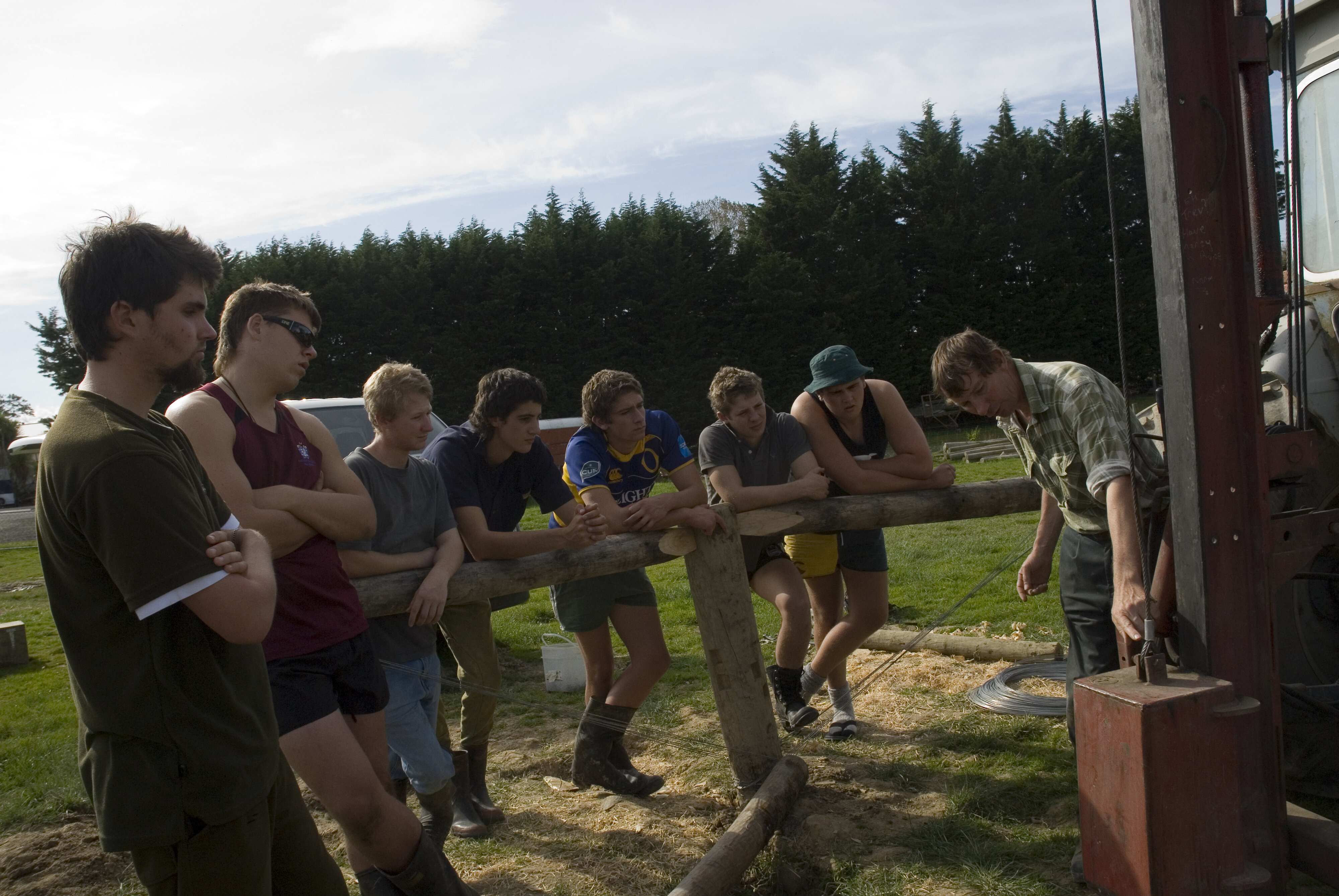 Telford farm fencing demo 1