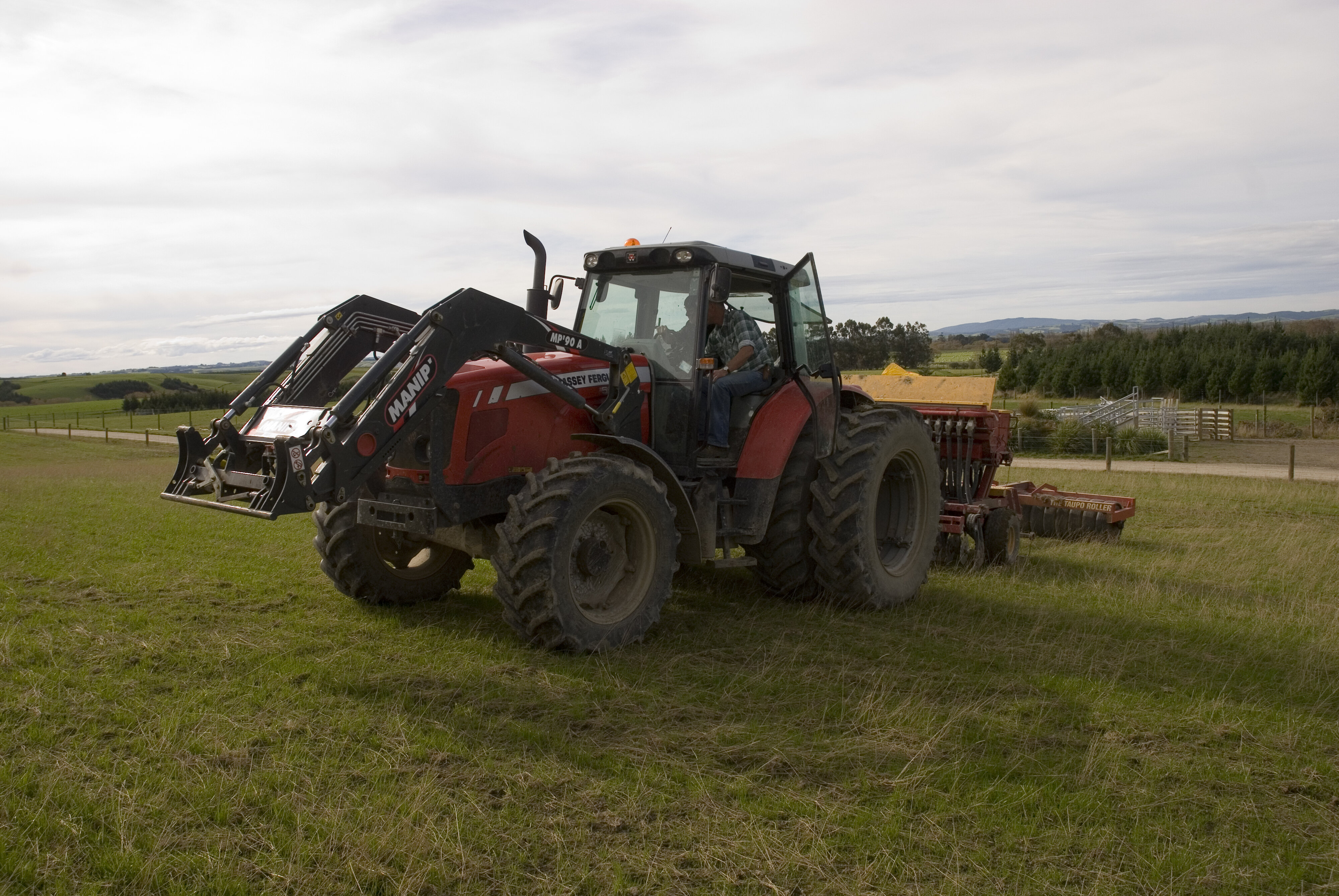 Telford farm tractor operation