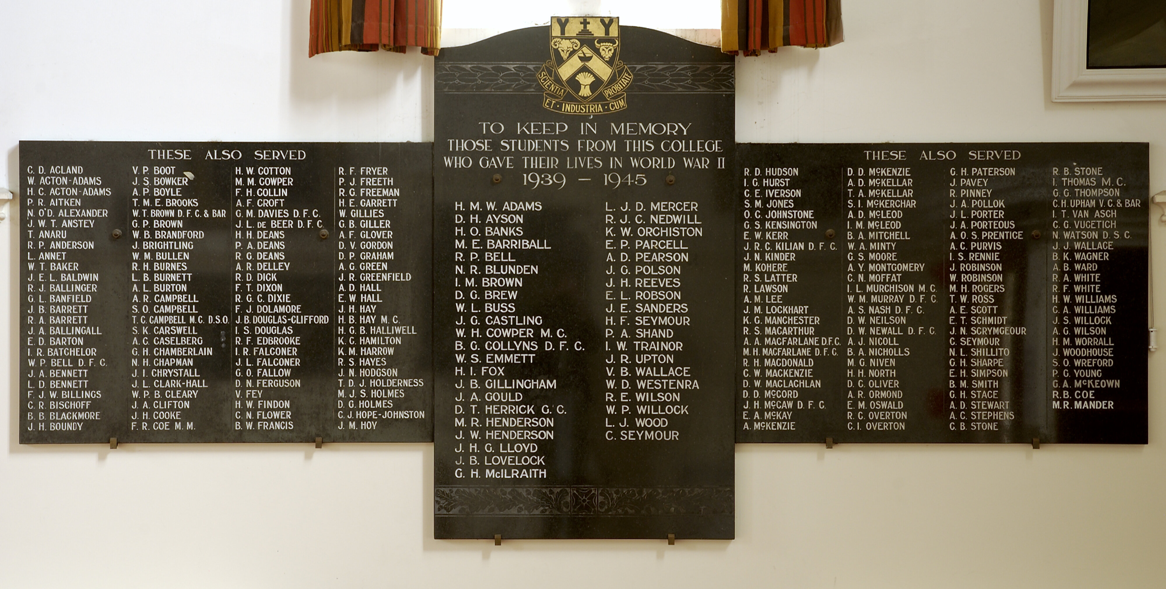 Roll of Honour WW2