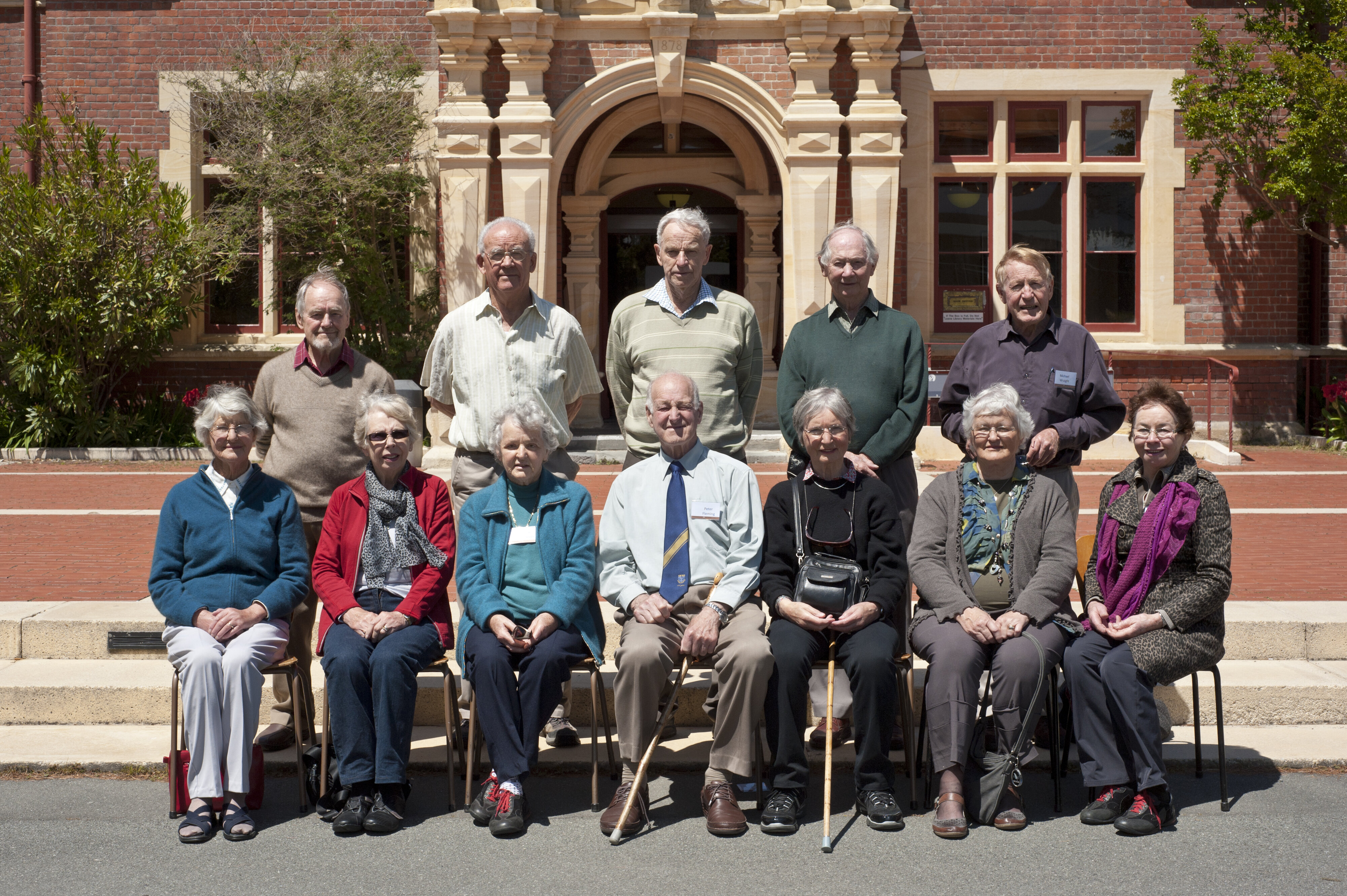 2012 Reunion BAgrSc 1955-56 Group Photo