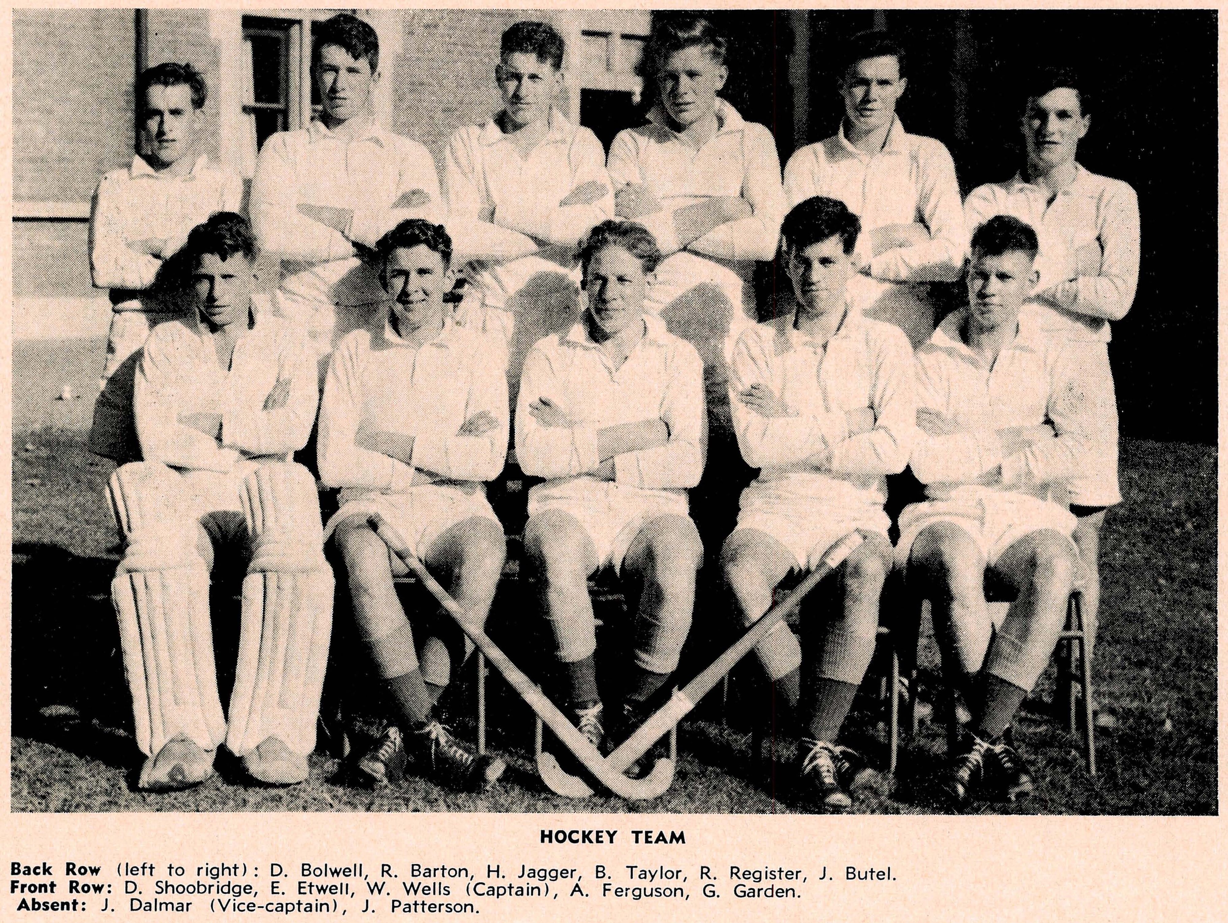 1957 Hockey Team
