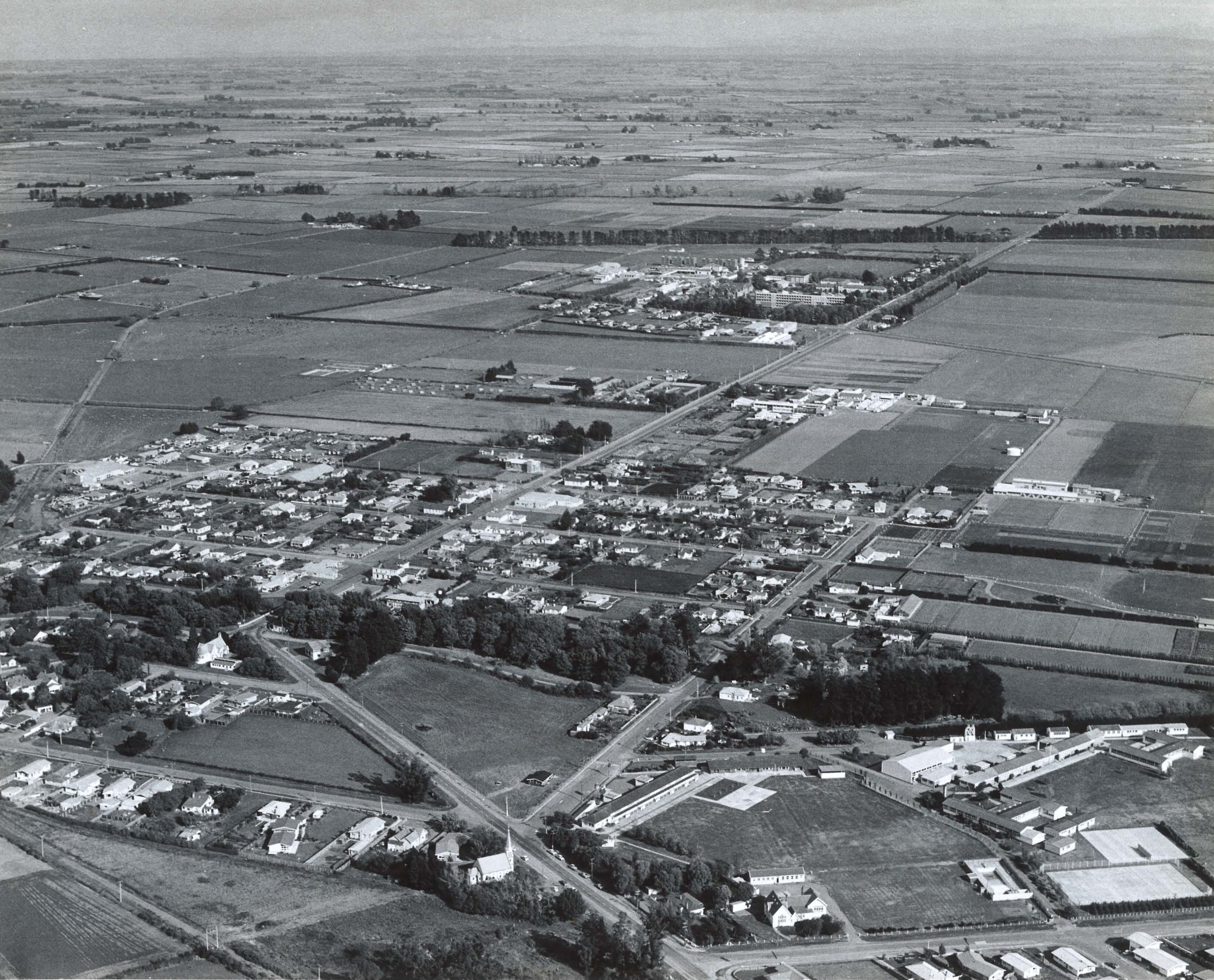 Lincoln Township aerial view