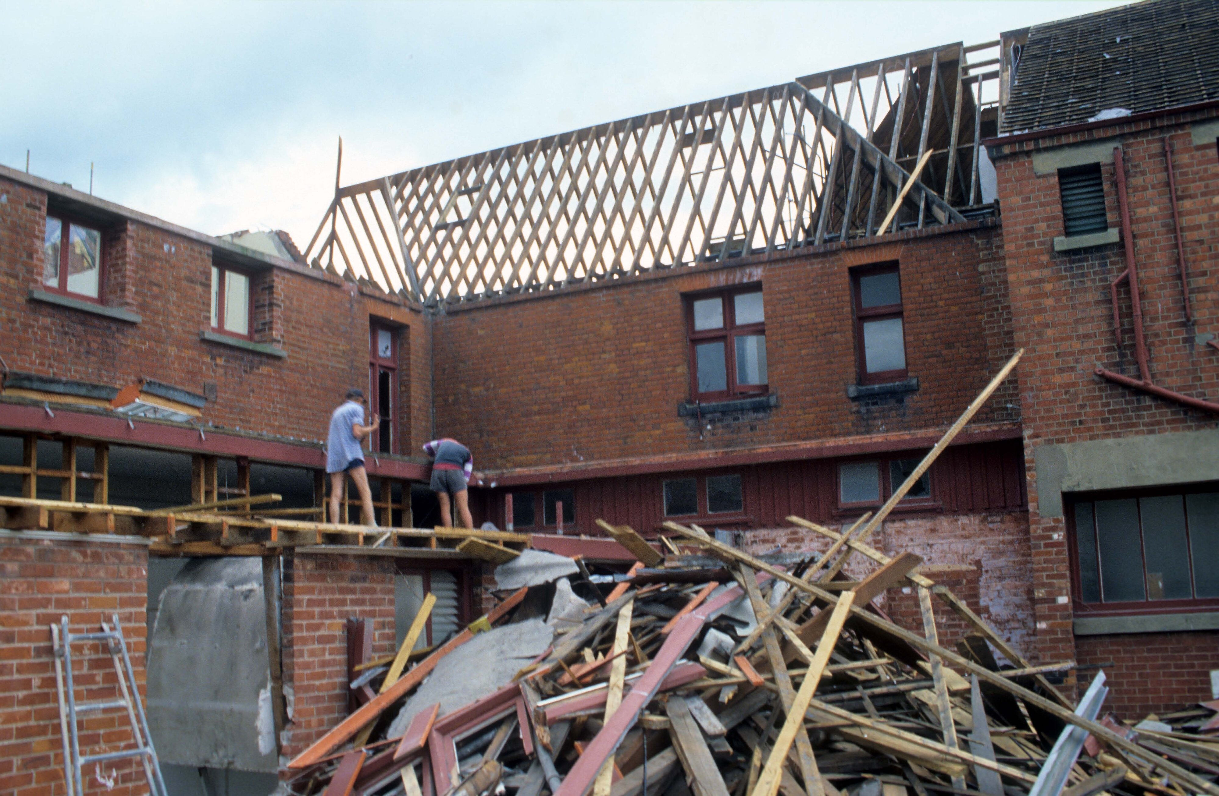 Ivey Hall Redevelopment 1985-1987 no.005