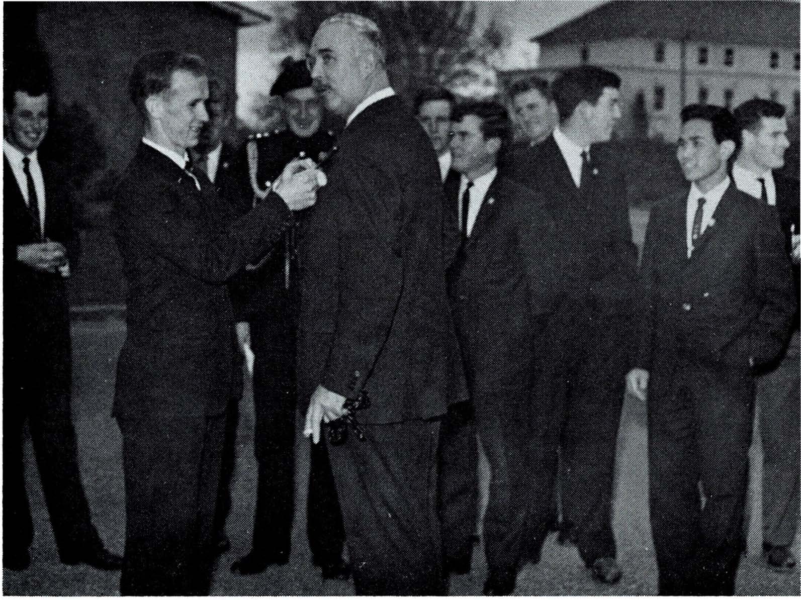 1964 Governor-General accepting honorary membership