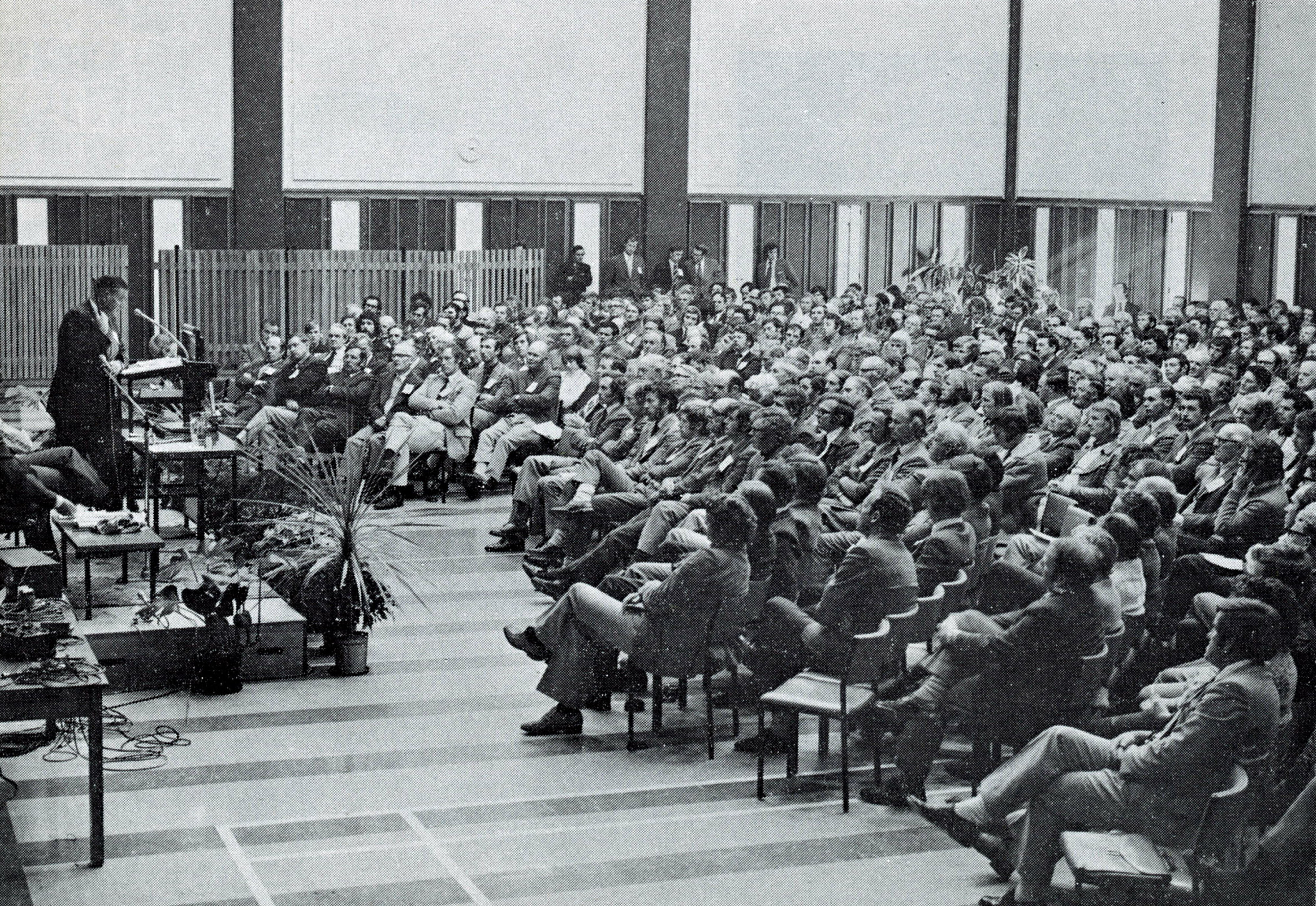 1977 Farmers conference audience
