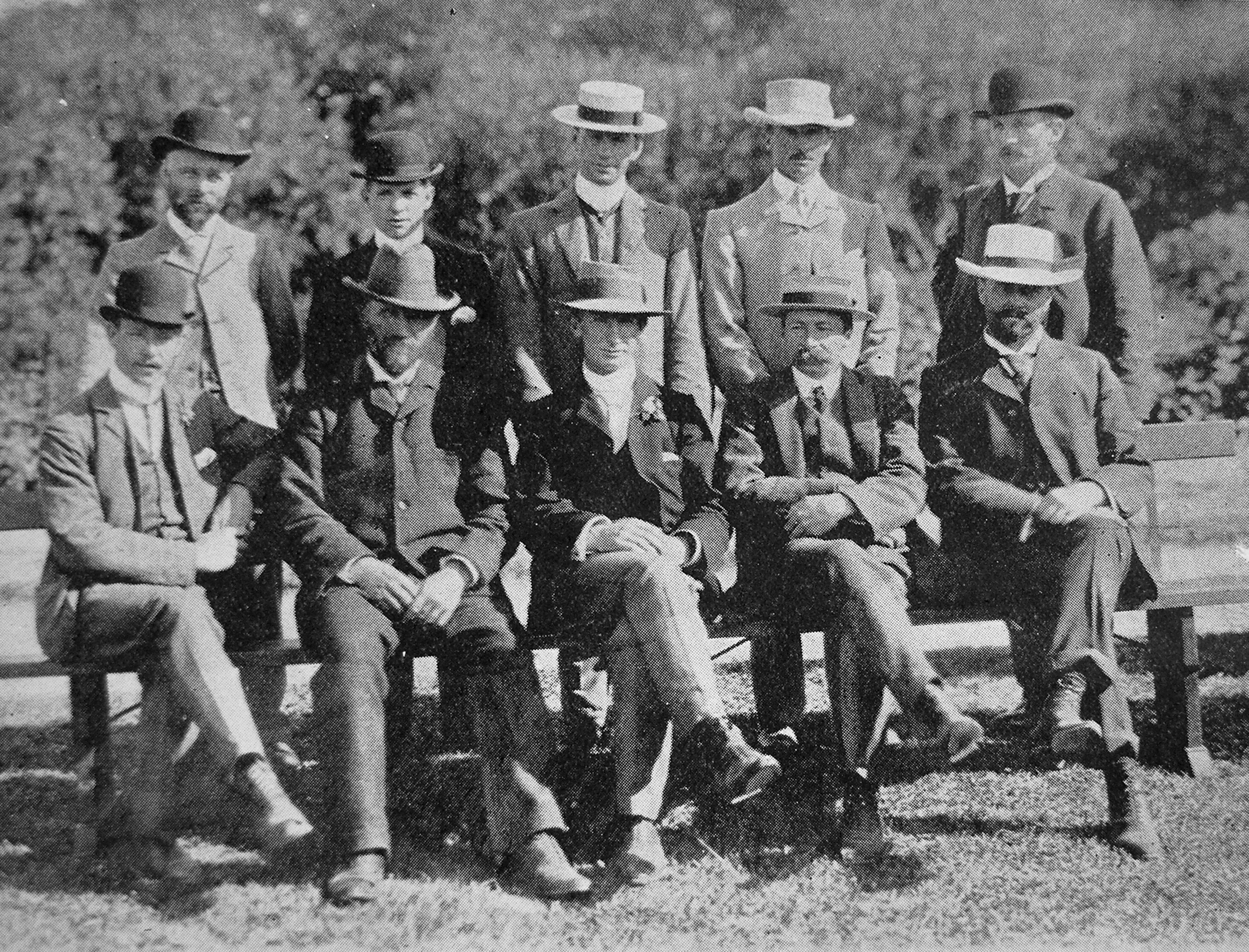 1903 Canterbury Agricultural College Lecturers and Old Students 