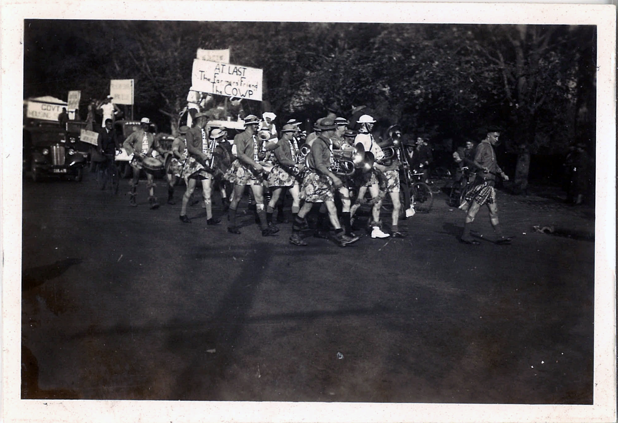1938 Capping Day Christchurch - The Band