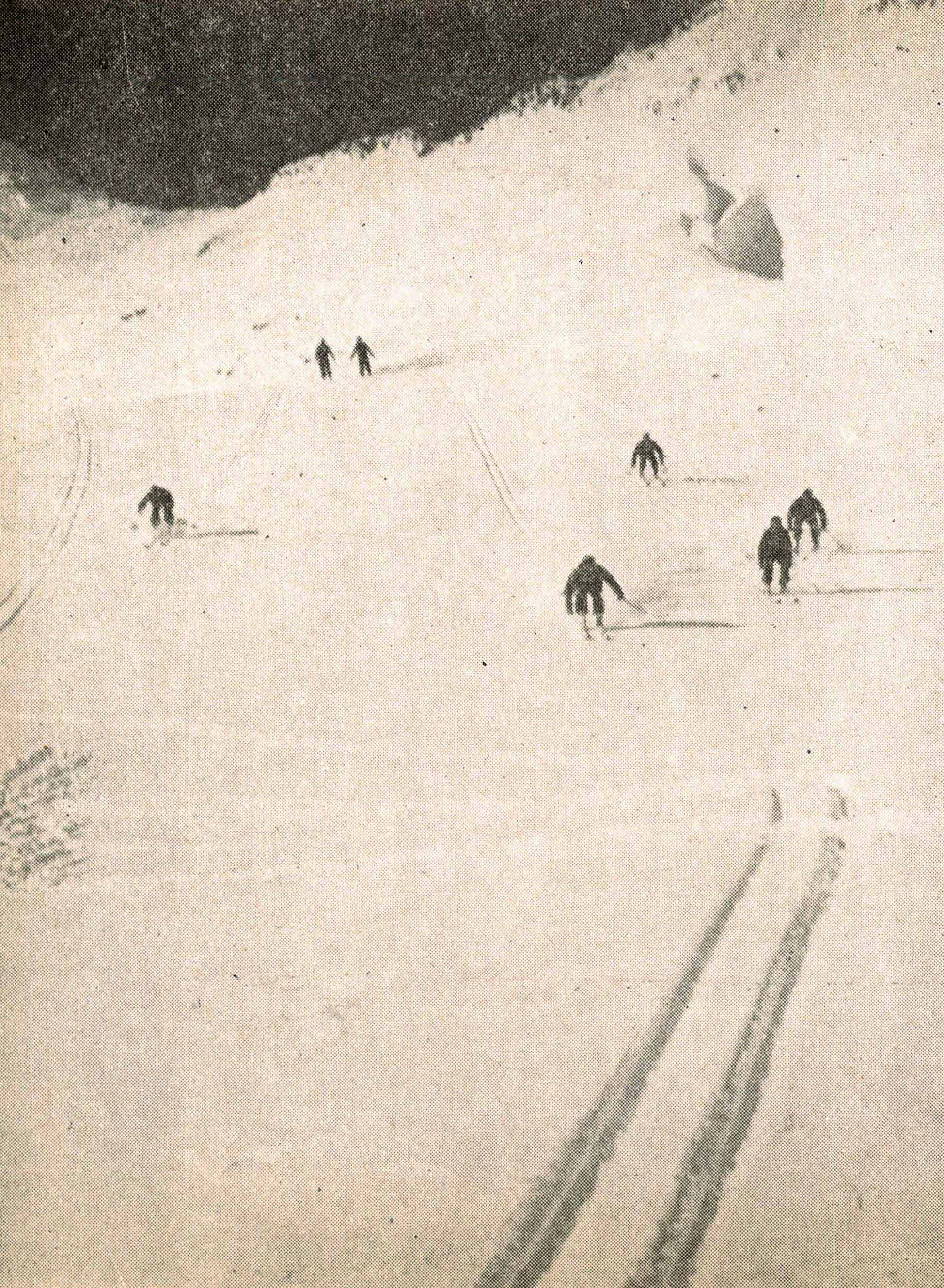 1946 Skiing in Upper Temple Basin
