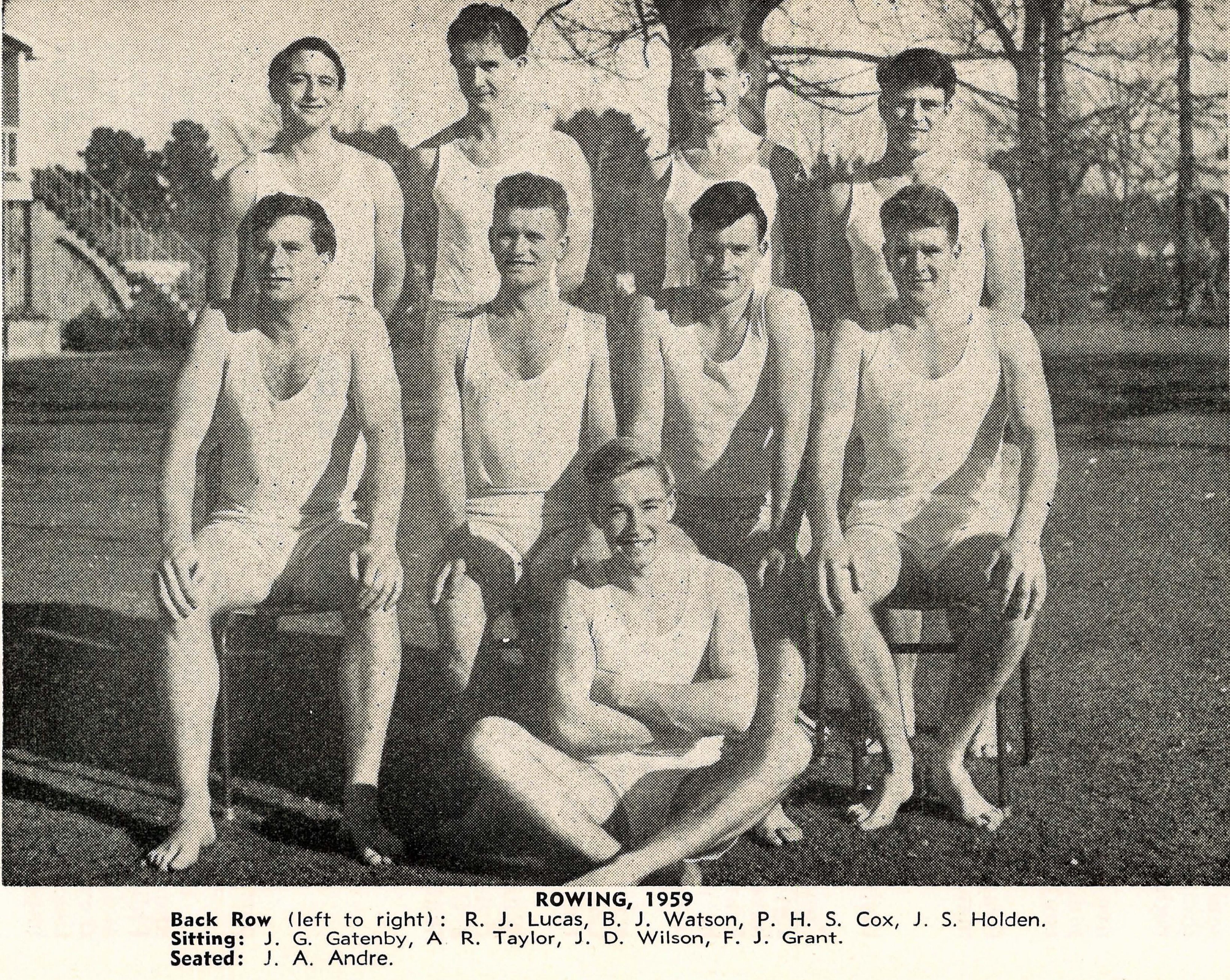 1959 Rowing