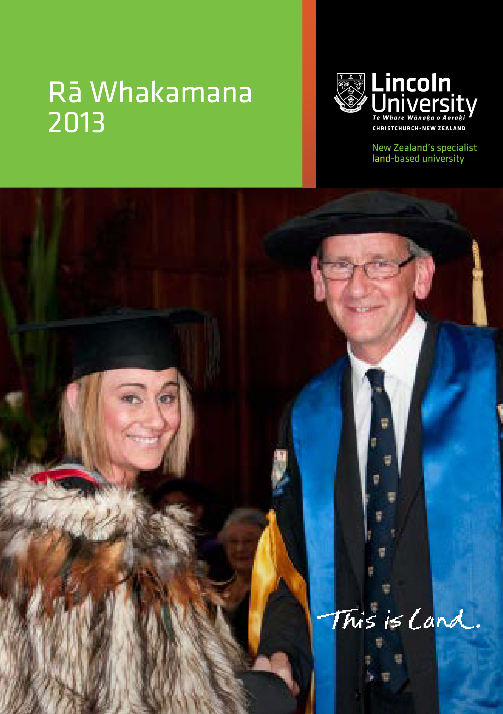 2013 
Ra Whakamana Programme