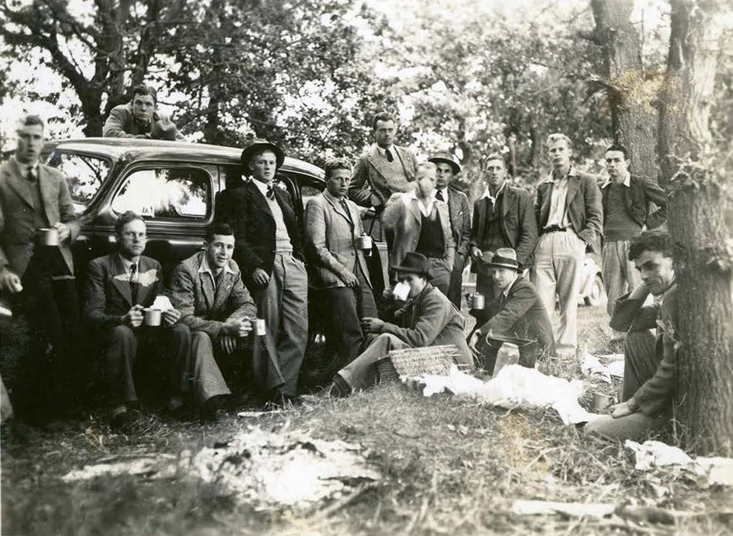 1939 Barr Hill Evening meal