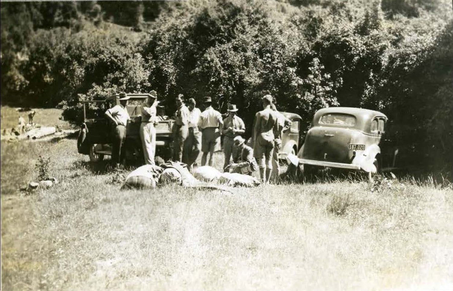 1939 Roadside Halt near Goose Bay