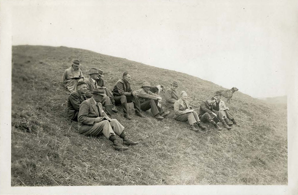 1945 VFM field trip Mr Geo Beattie Pukeatea P. N.