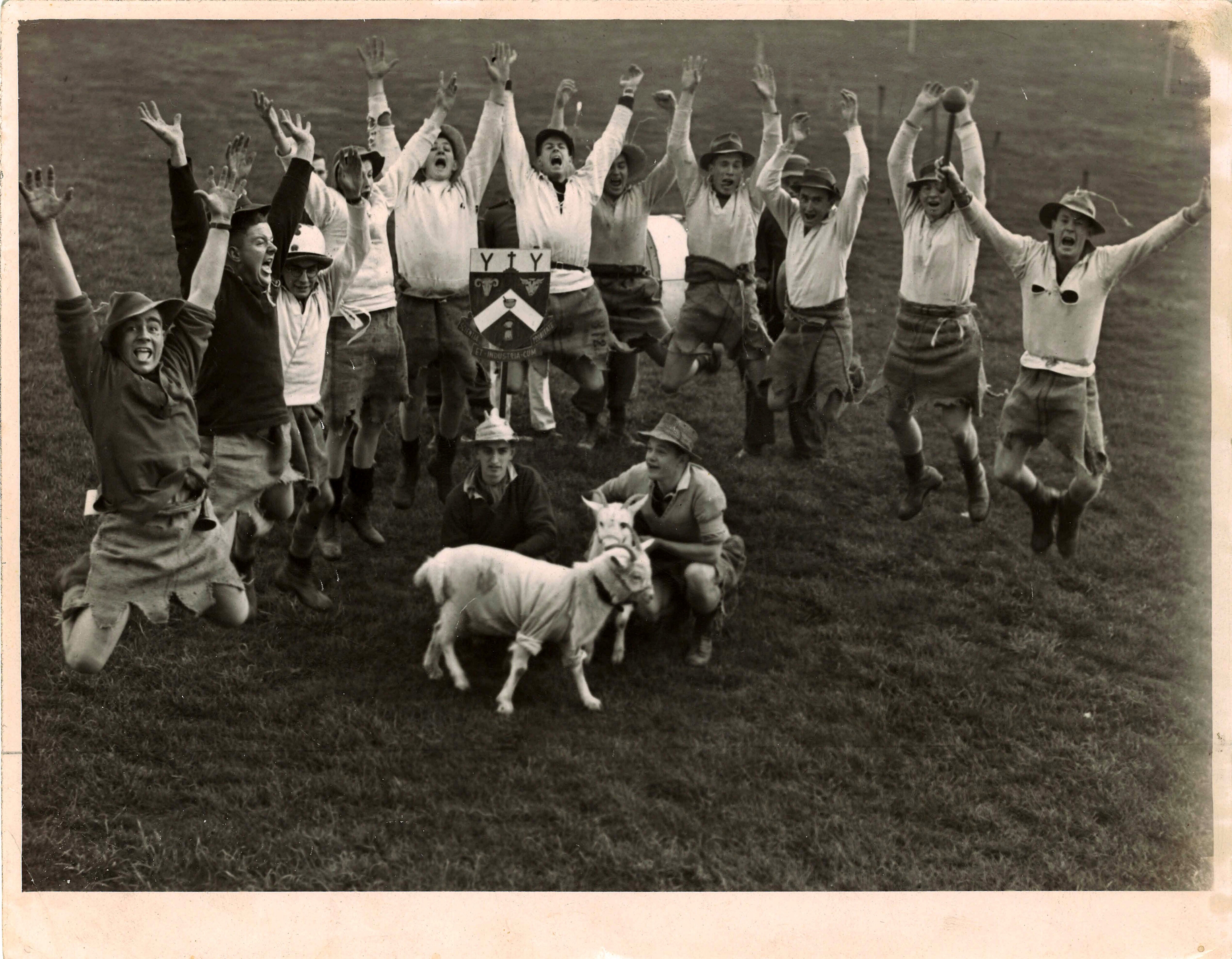 1946 Canterbury Agricultural College Haka Party