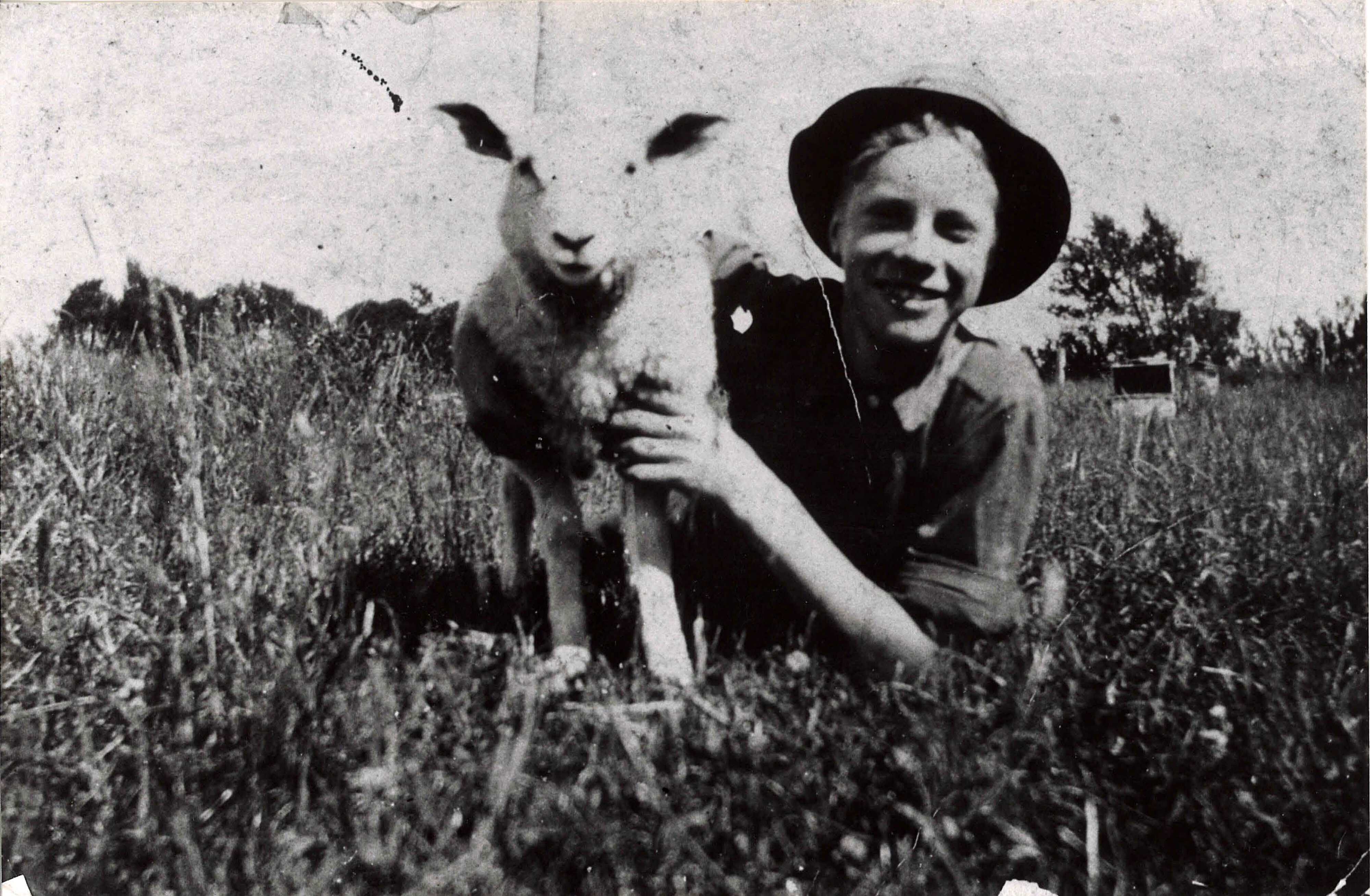 Historical Photographs - at the College farm