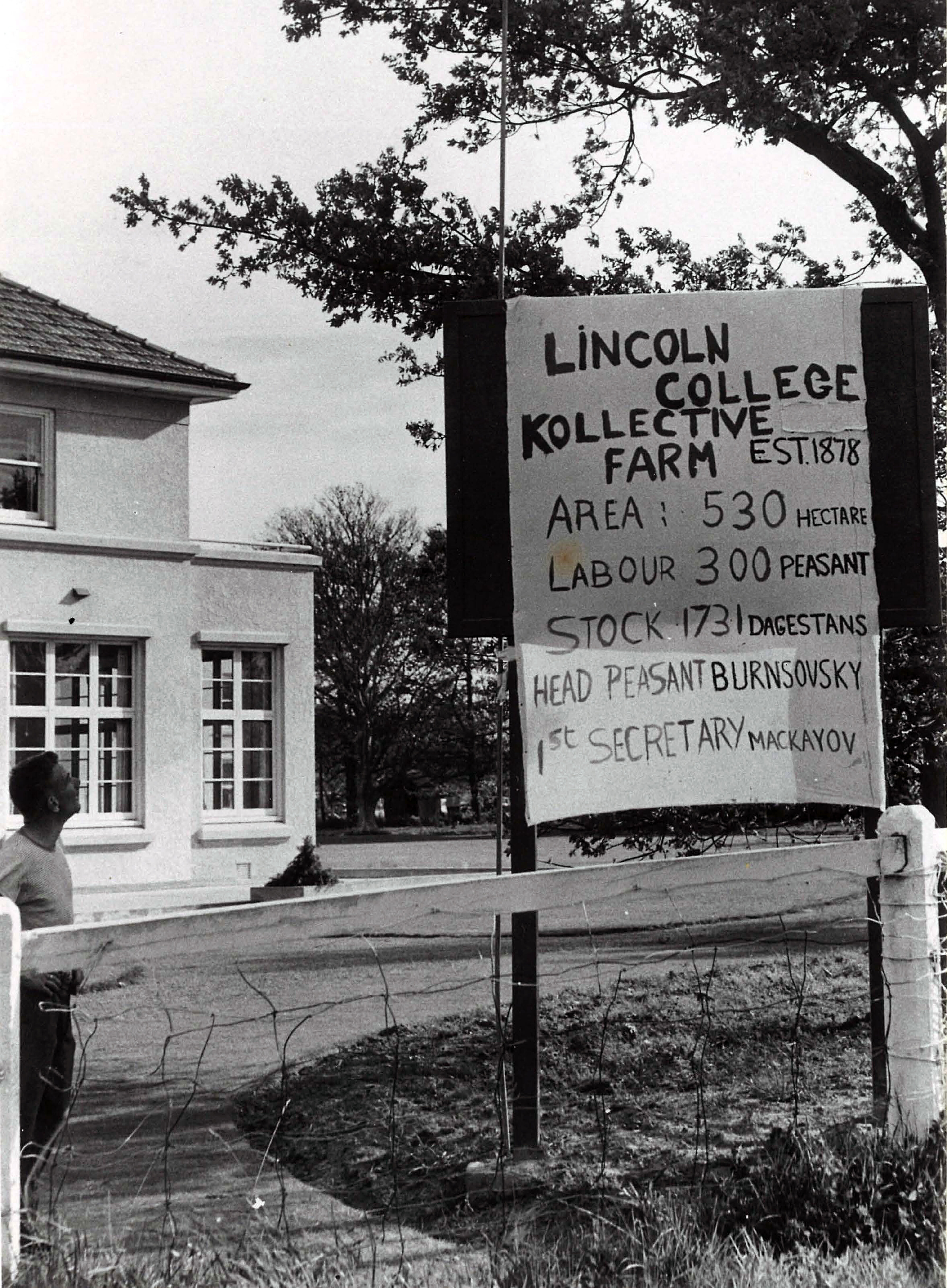 Lincoln College Collective Farm