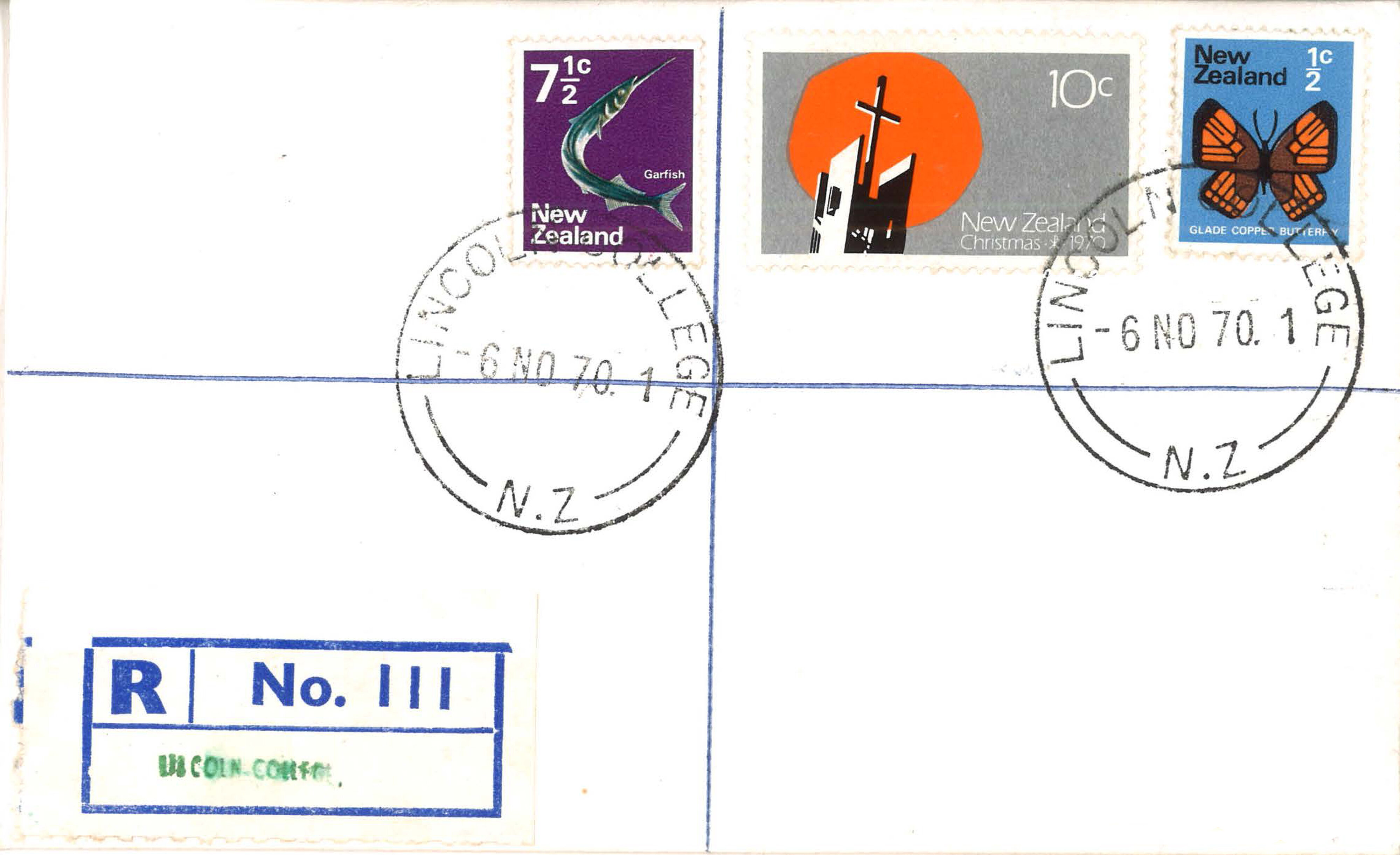 Lincoln College Postal History 04