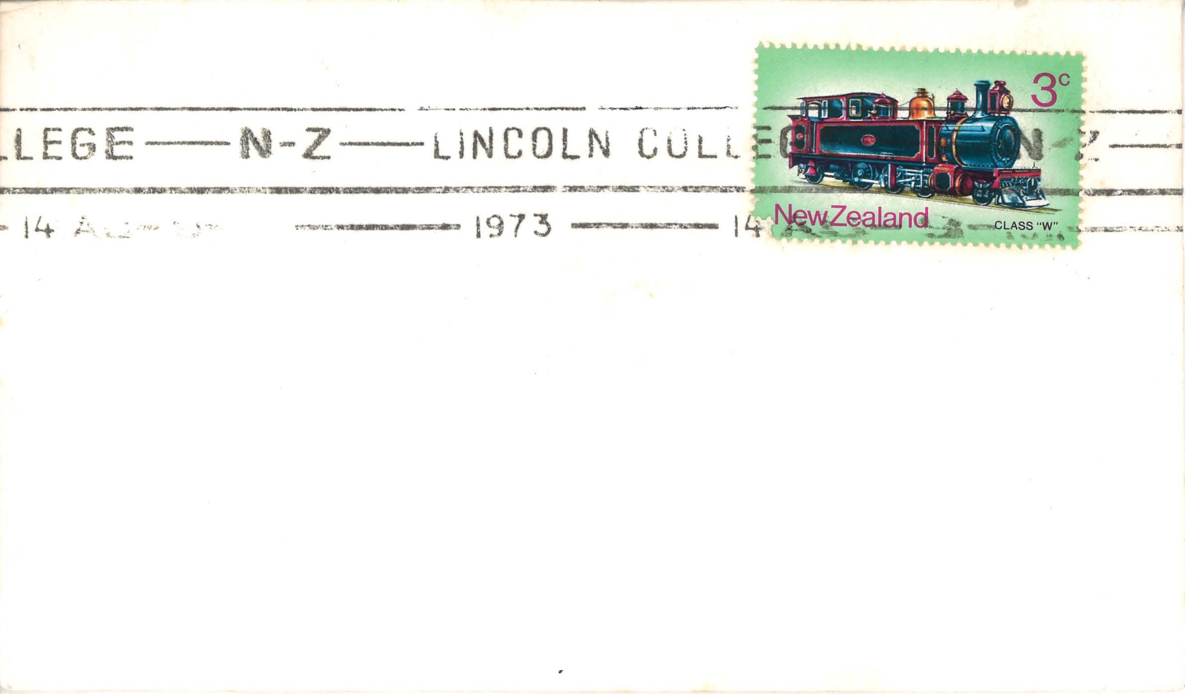 Lincoln College Postal History 06