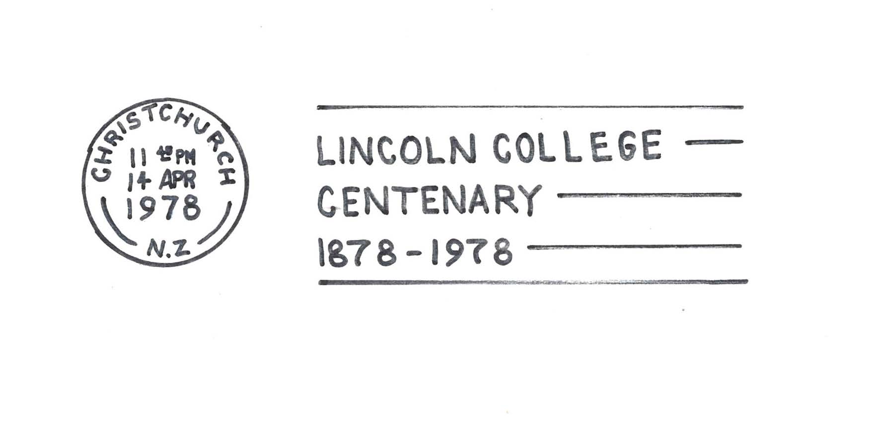Lincoln College Postal History 08