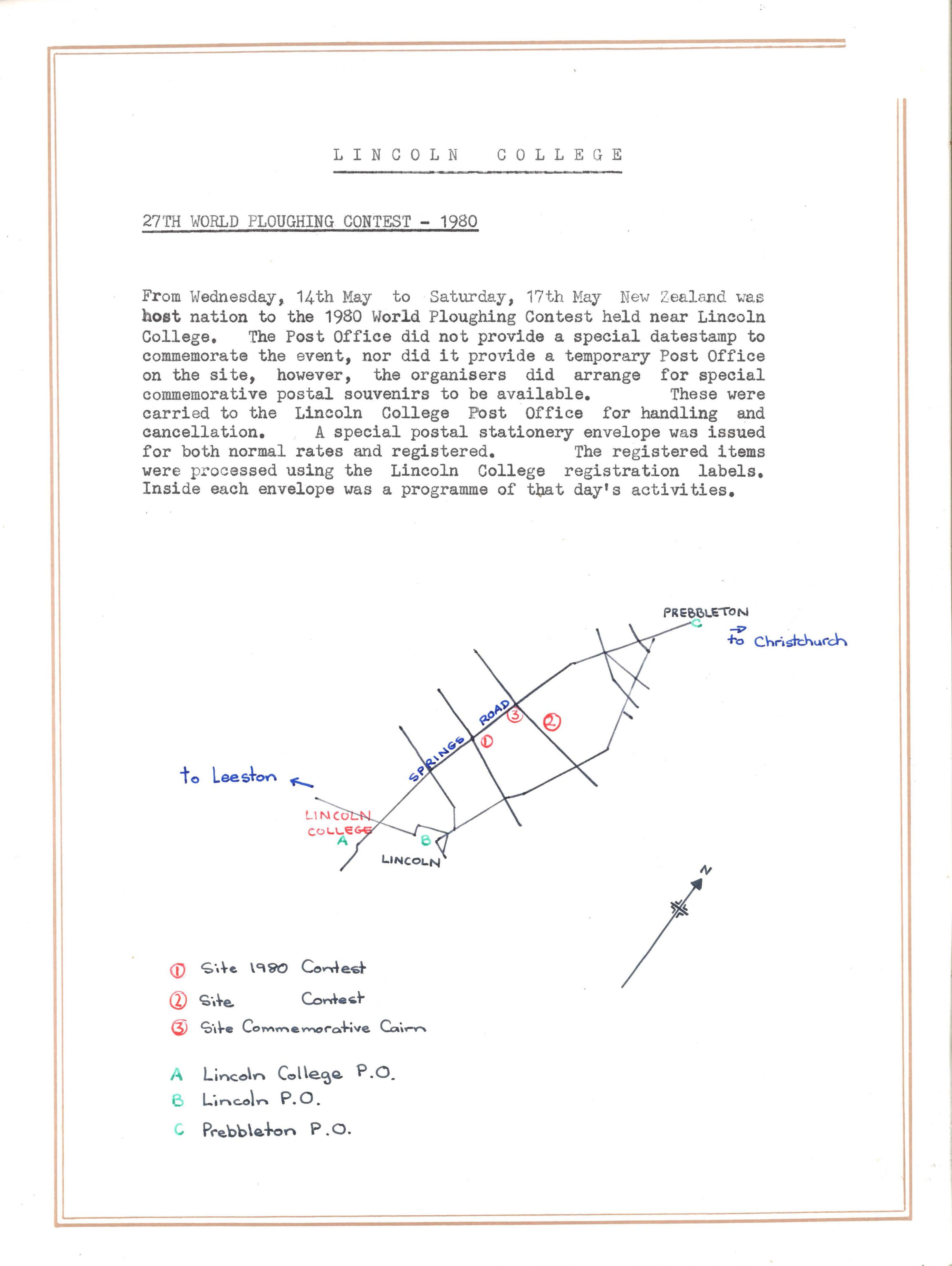 Lincoln College Postal History 11