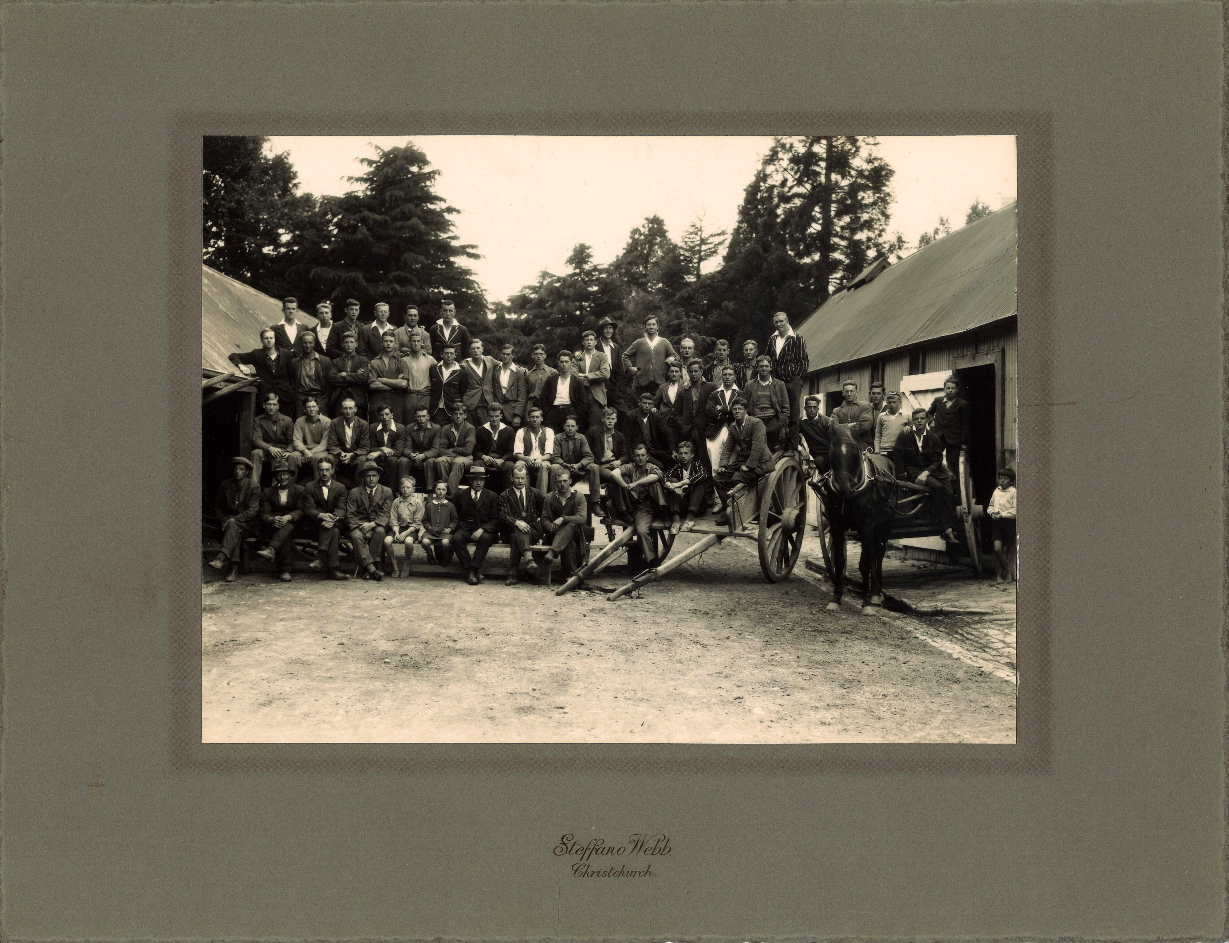 1925 Farm Group Canterbury Agricultural College 1