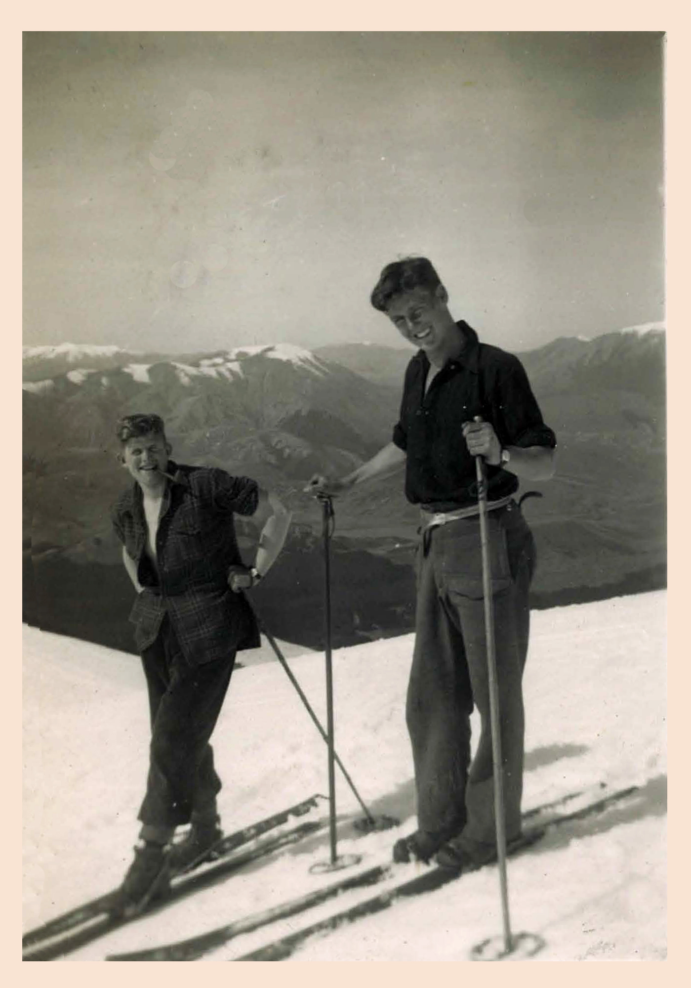 1948-49 Ski Trip Mt Cheeseman