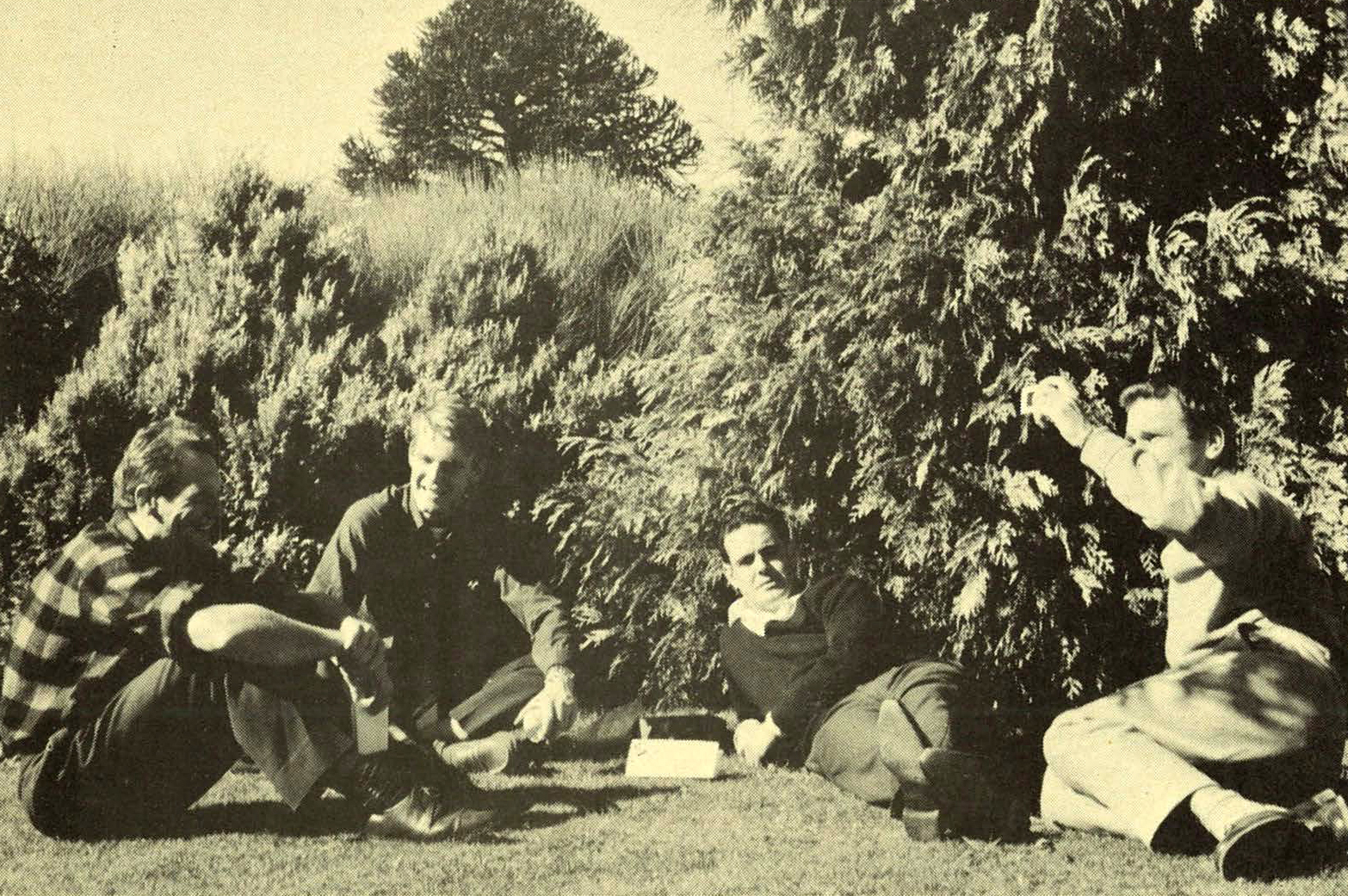 1966 Lunch-hour relaxation