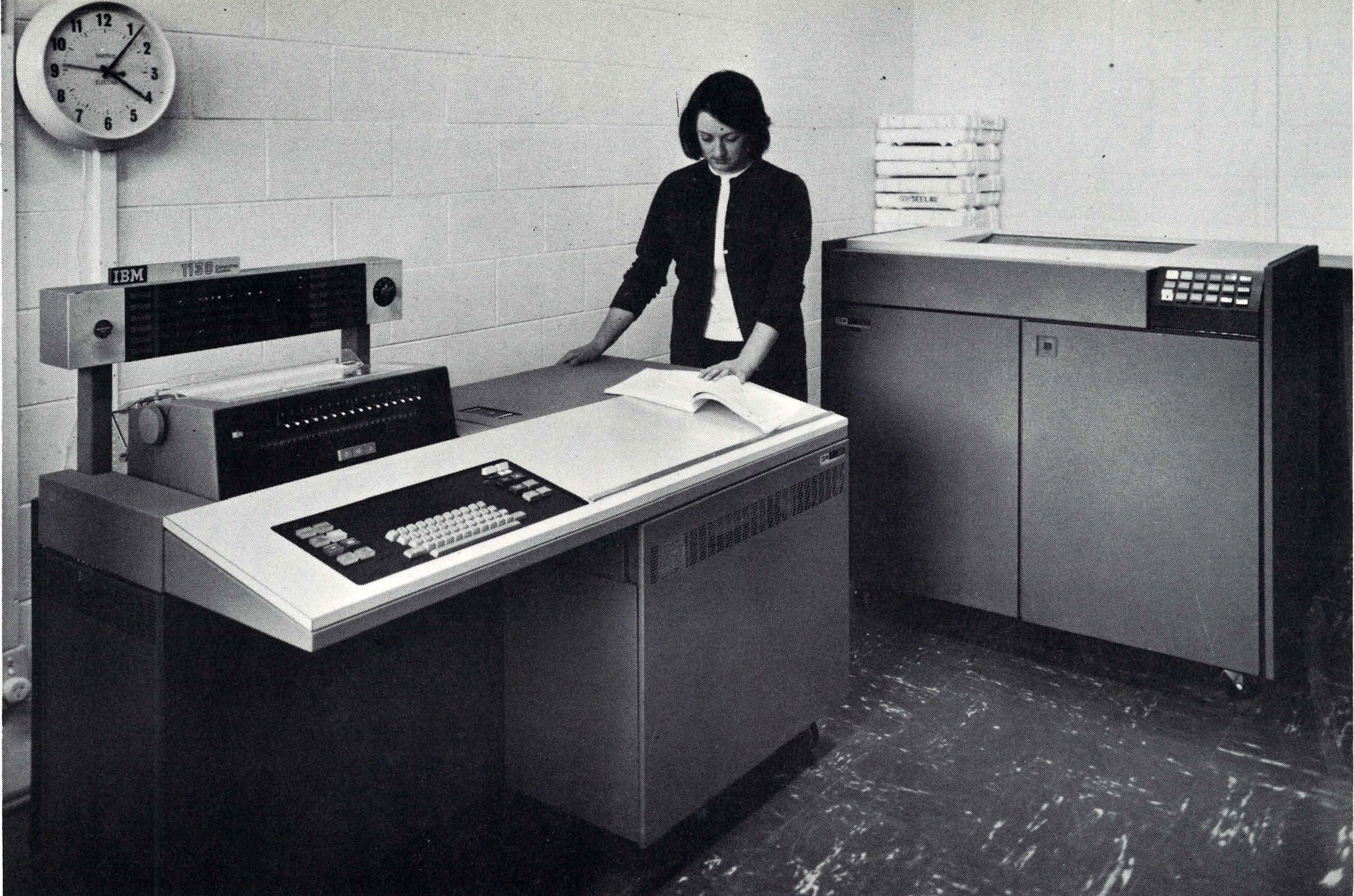 1967 Miss E Emerson IBM 1130