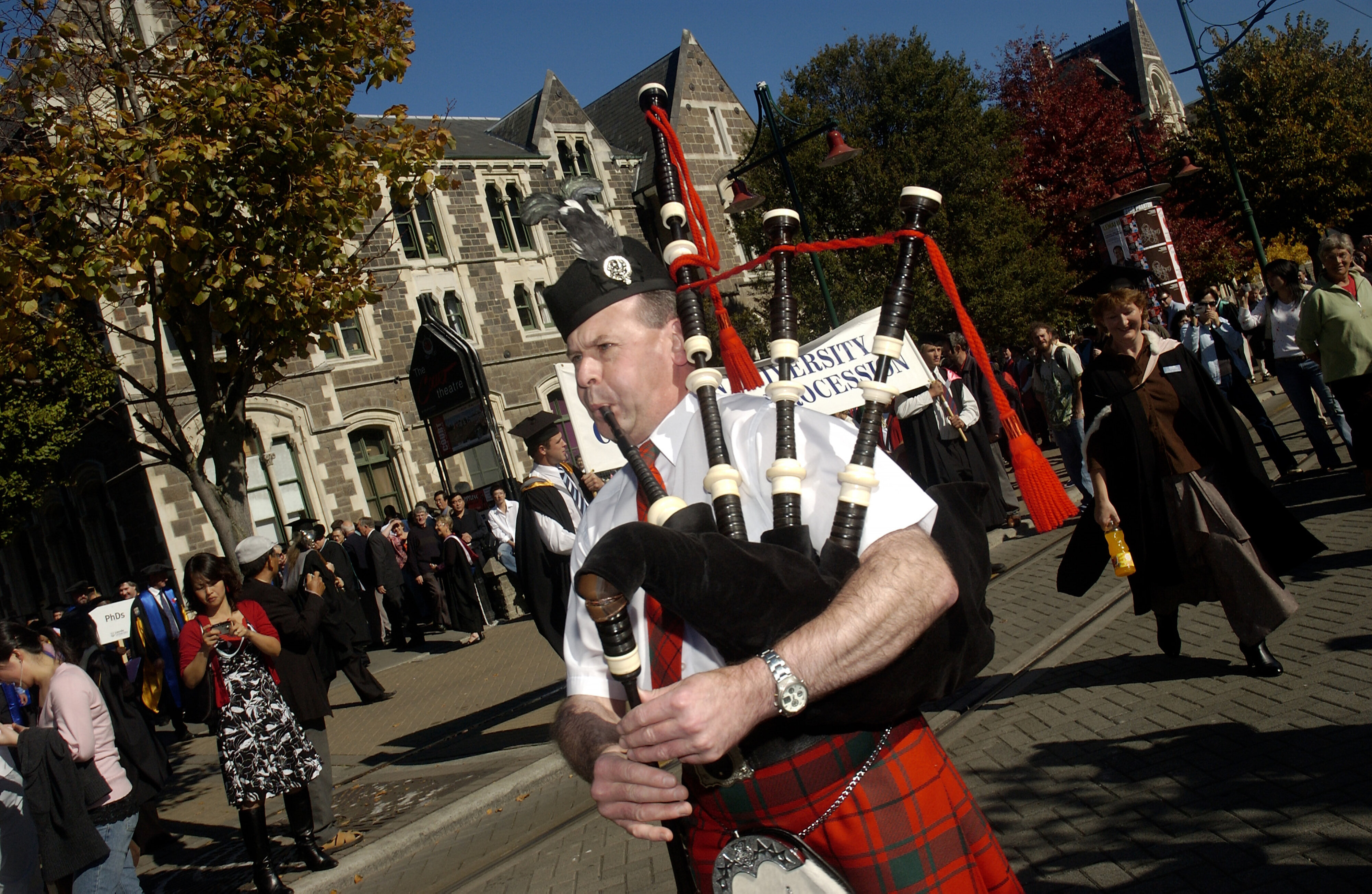 2007 LU Graduation Procession 057