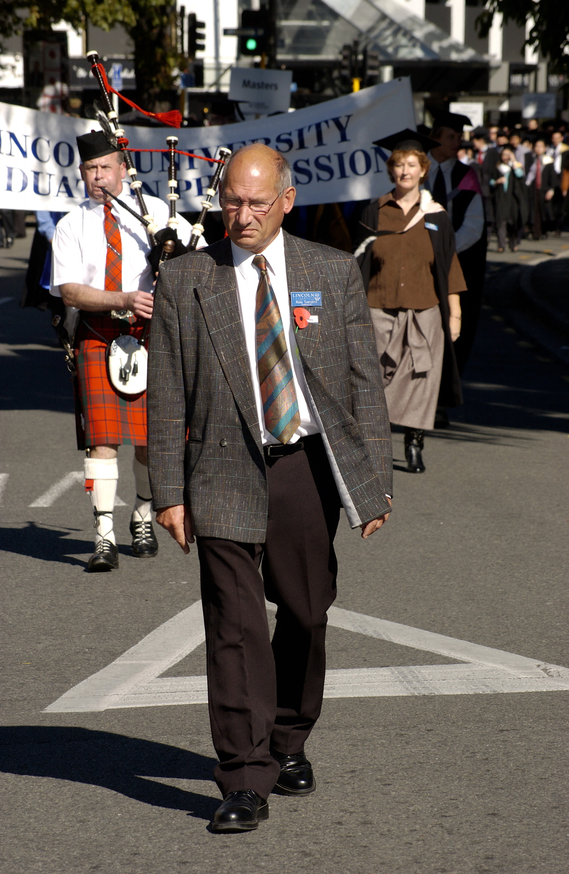 2007 LU Graduation Procession 074