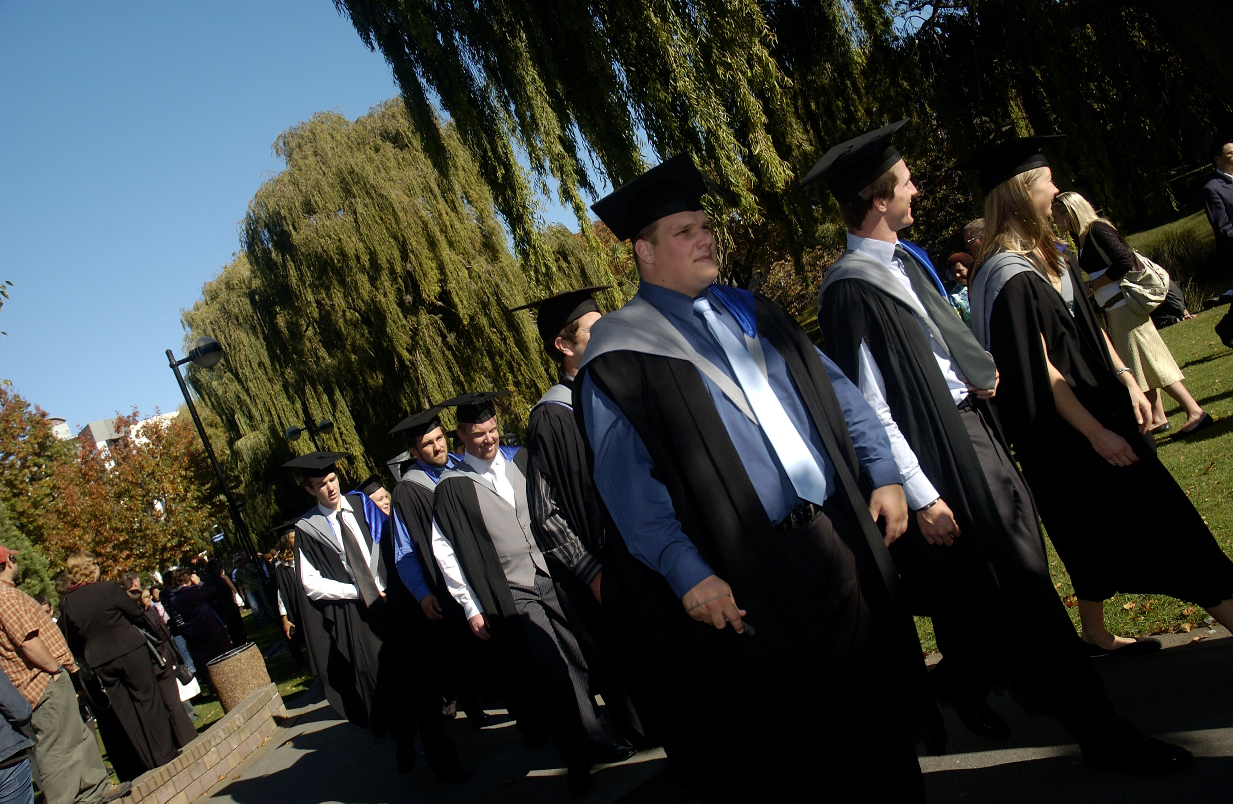 2007 LU Graduation Procession 080