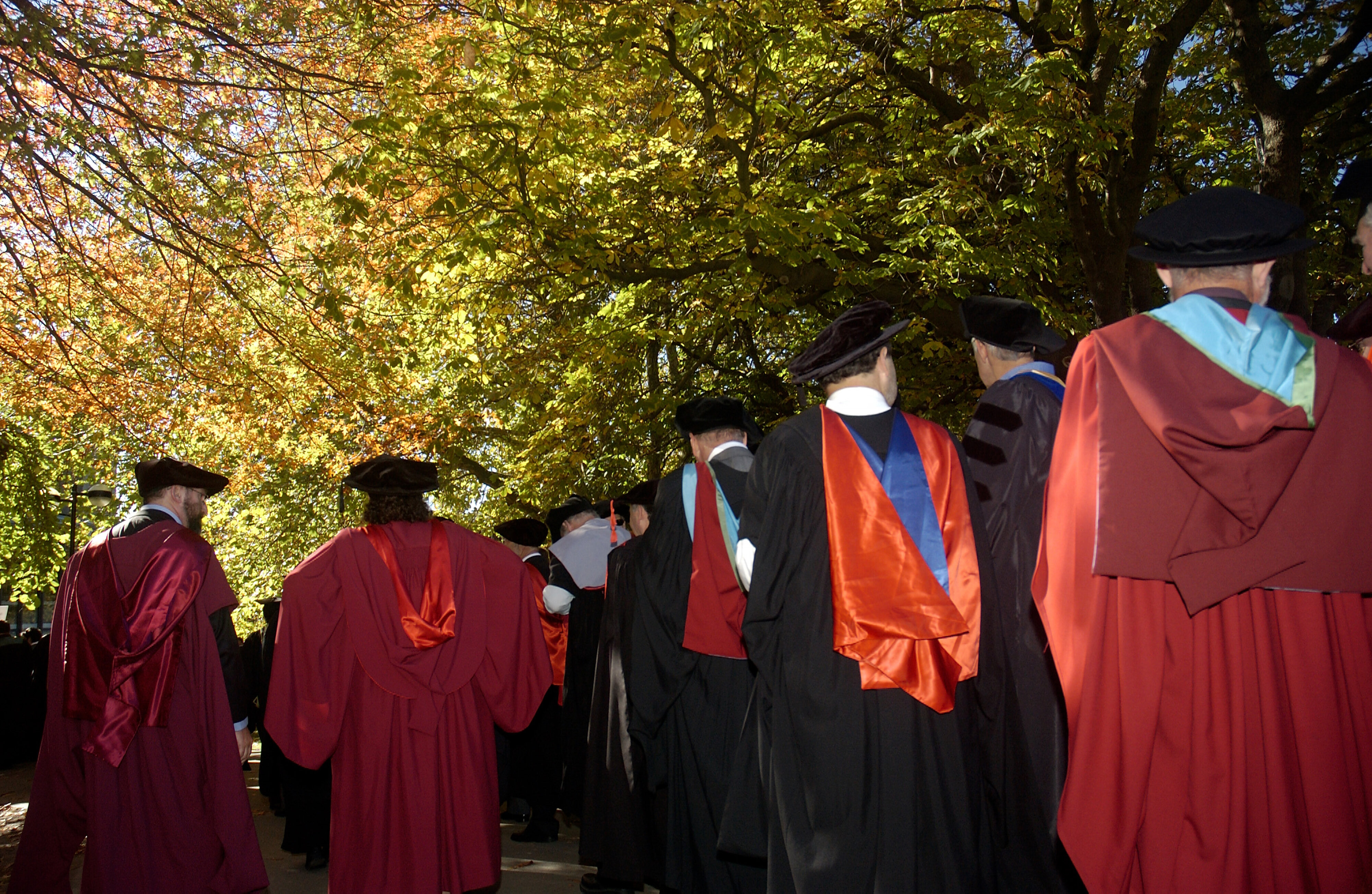 2007 LU Graduation Procession 093