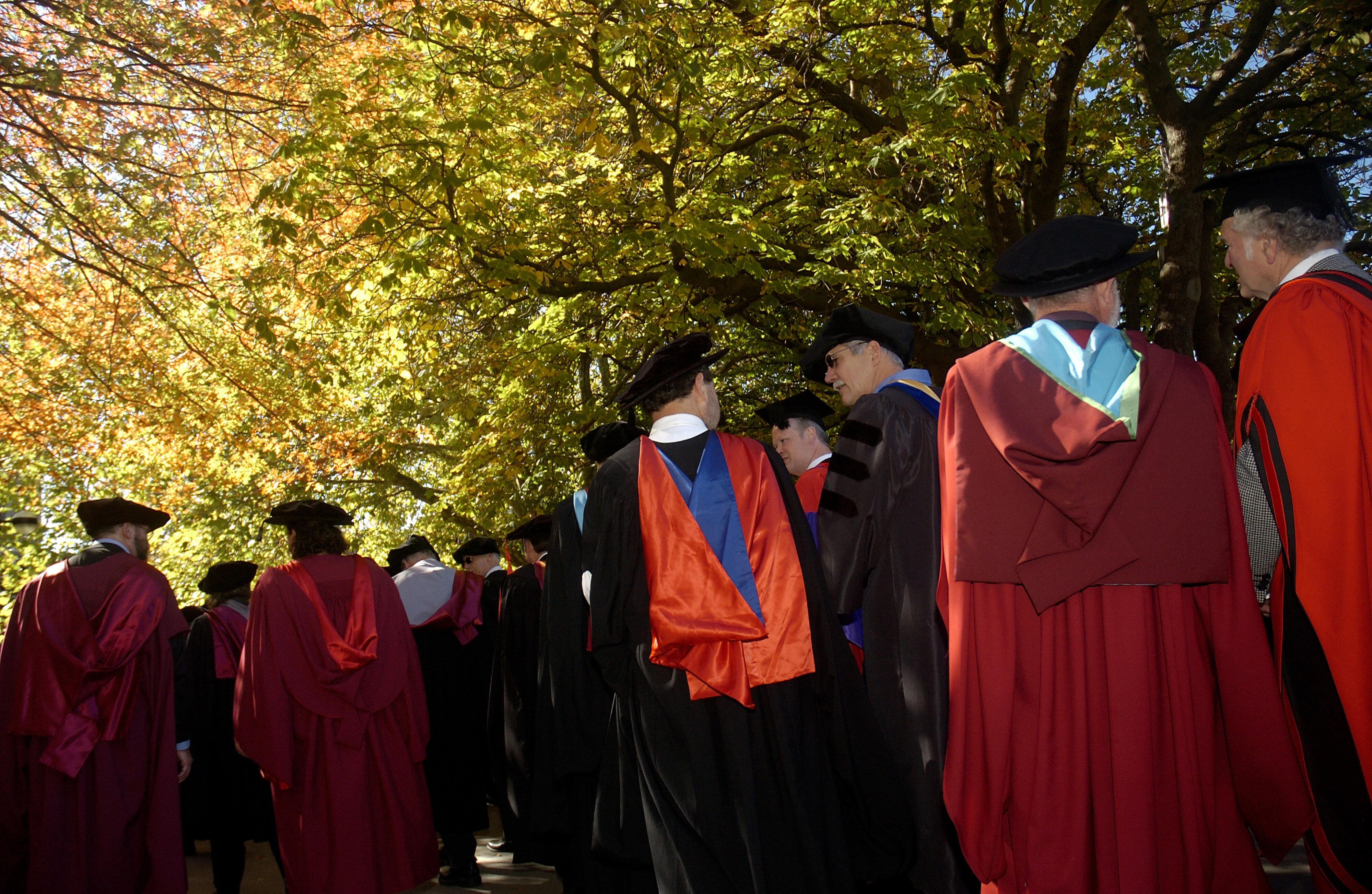 2007 LU Graduation Procession 094
