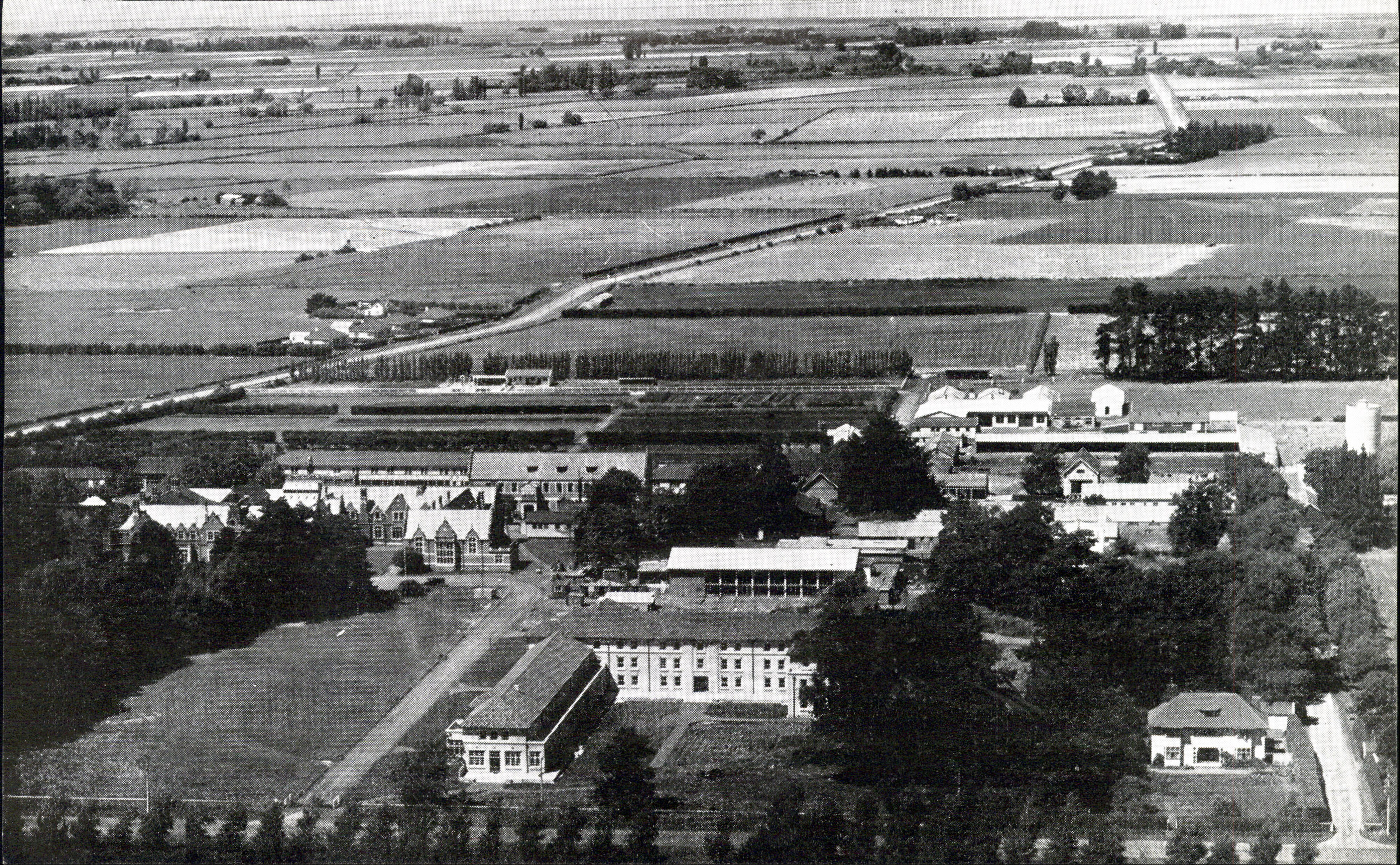 1954 The College buildings and portion of the farm