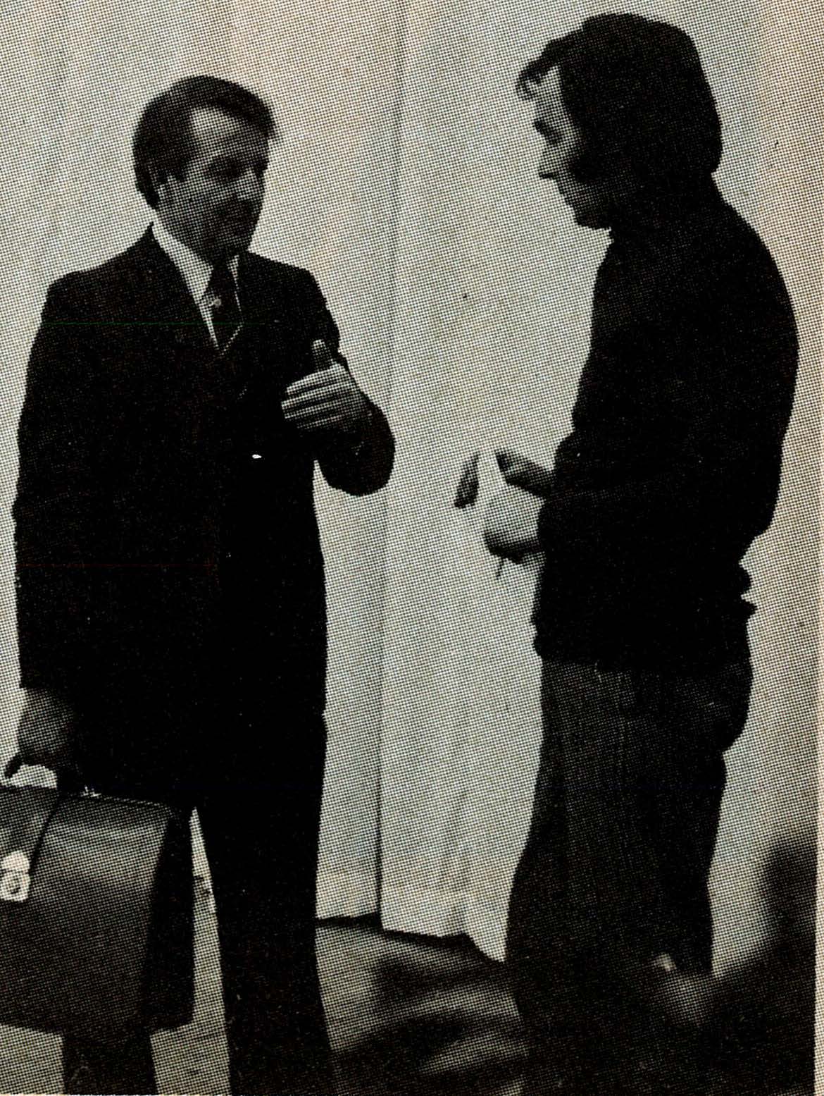 1975 Gavin Daly with Prime Minister
