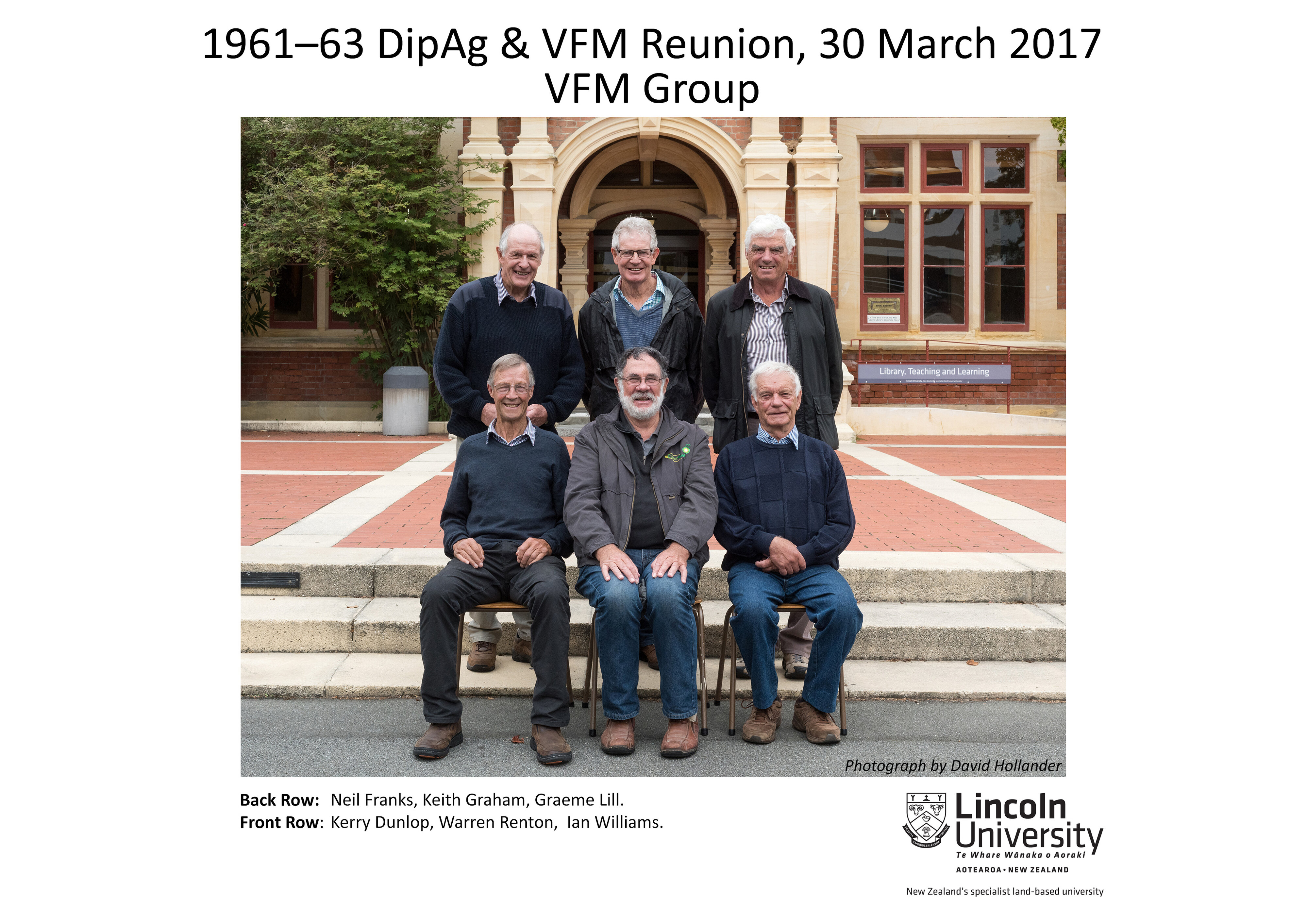 2017 Reunion DipAg &amp; VFM 1961-1963 Group 1