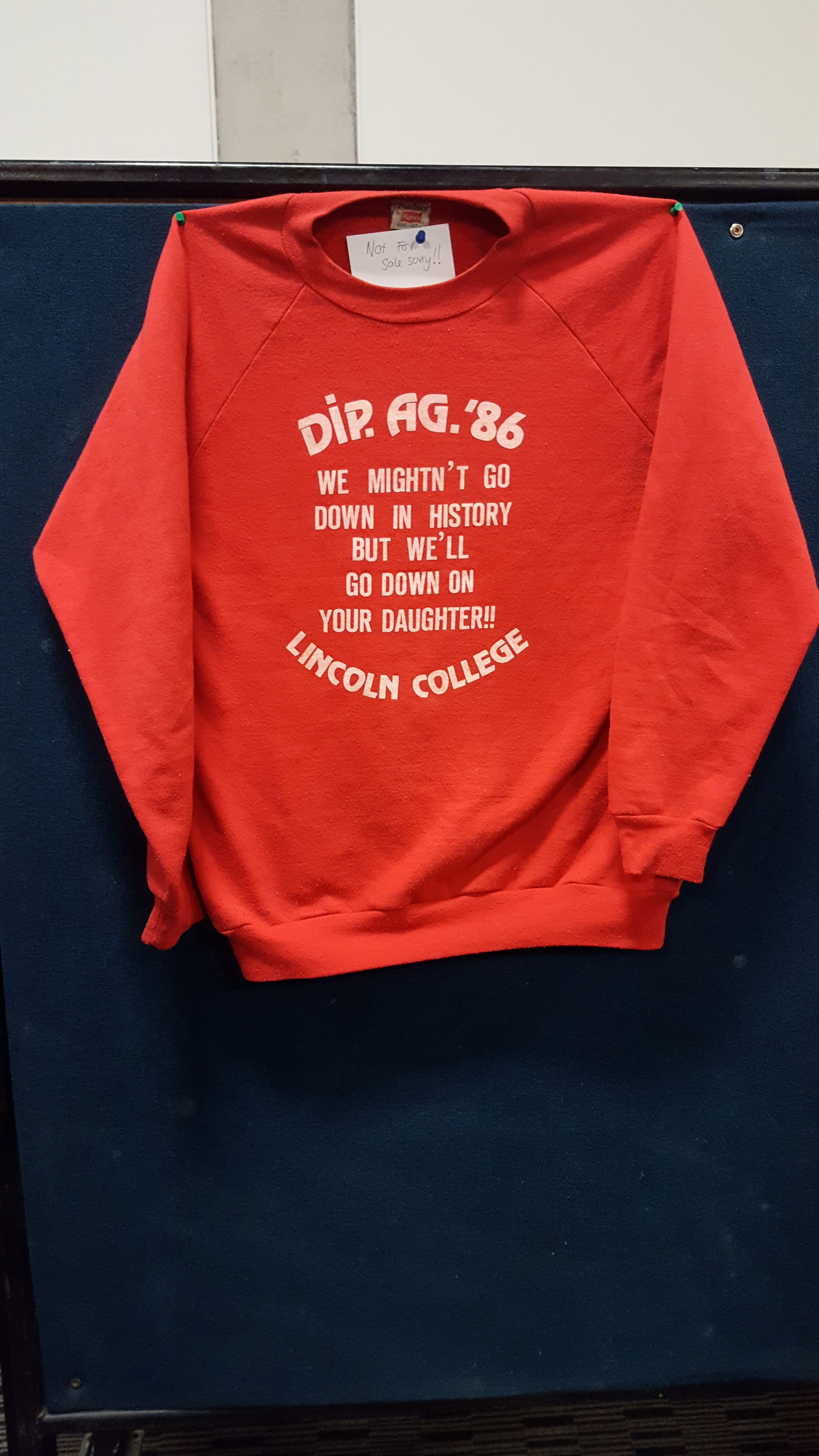 2016 Reunion DipAg 1986 28 &amp; 29 October 07