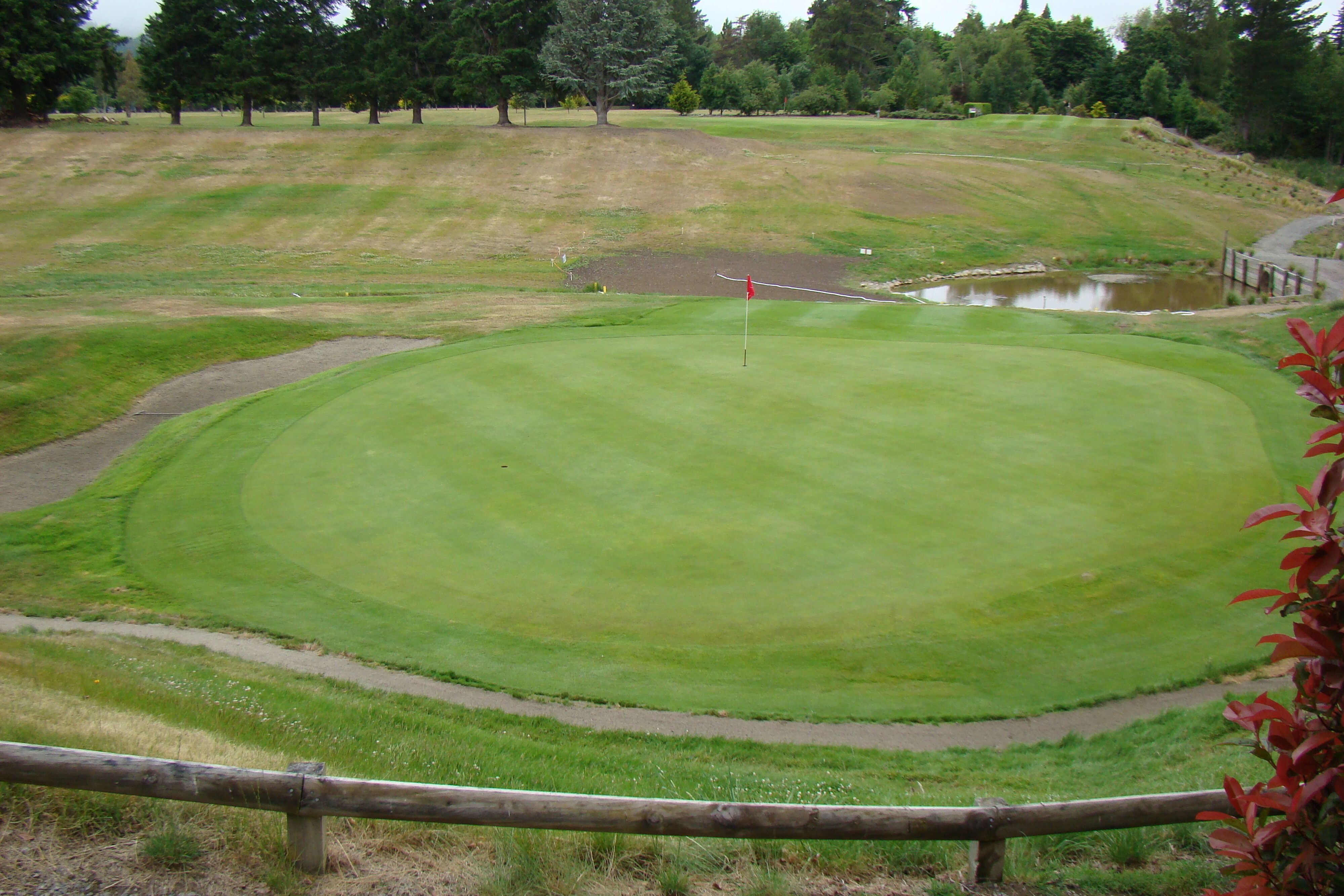 Golf green Hanmer 1