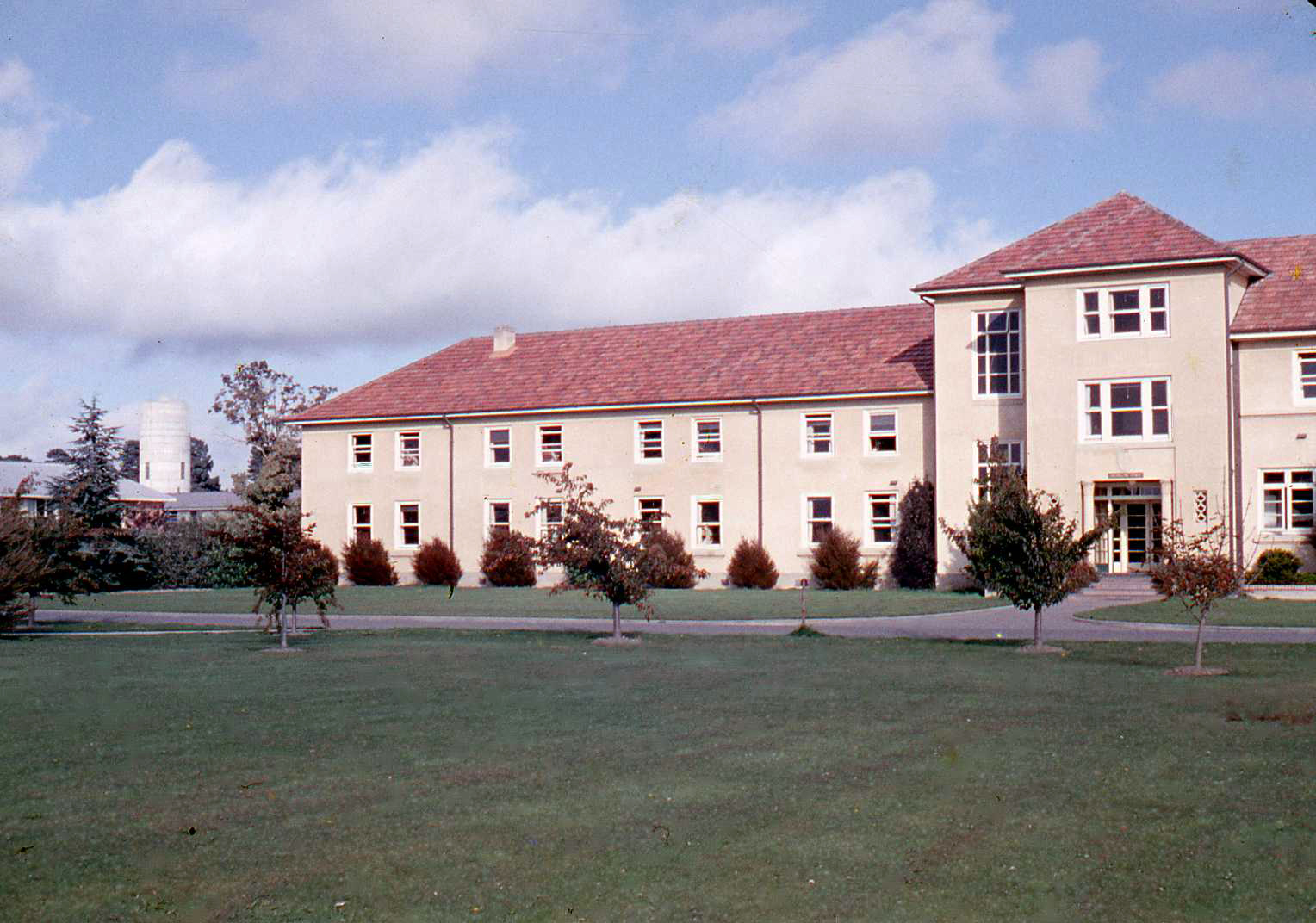 1958 Hudson Hall at Canterbury Agricultural College