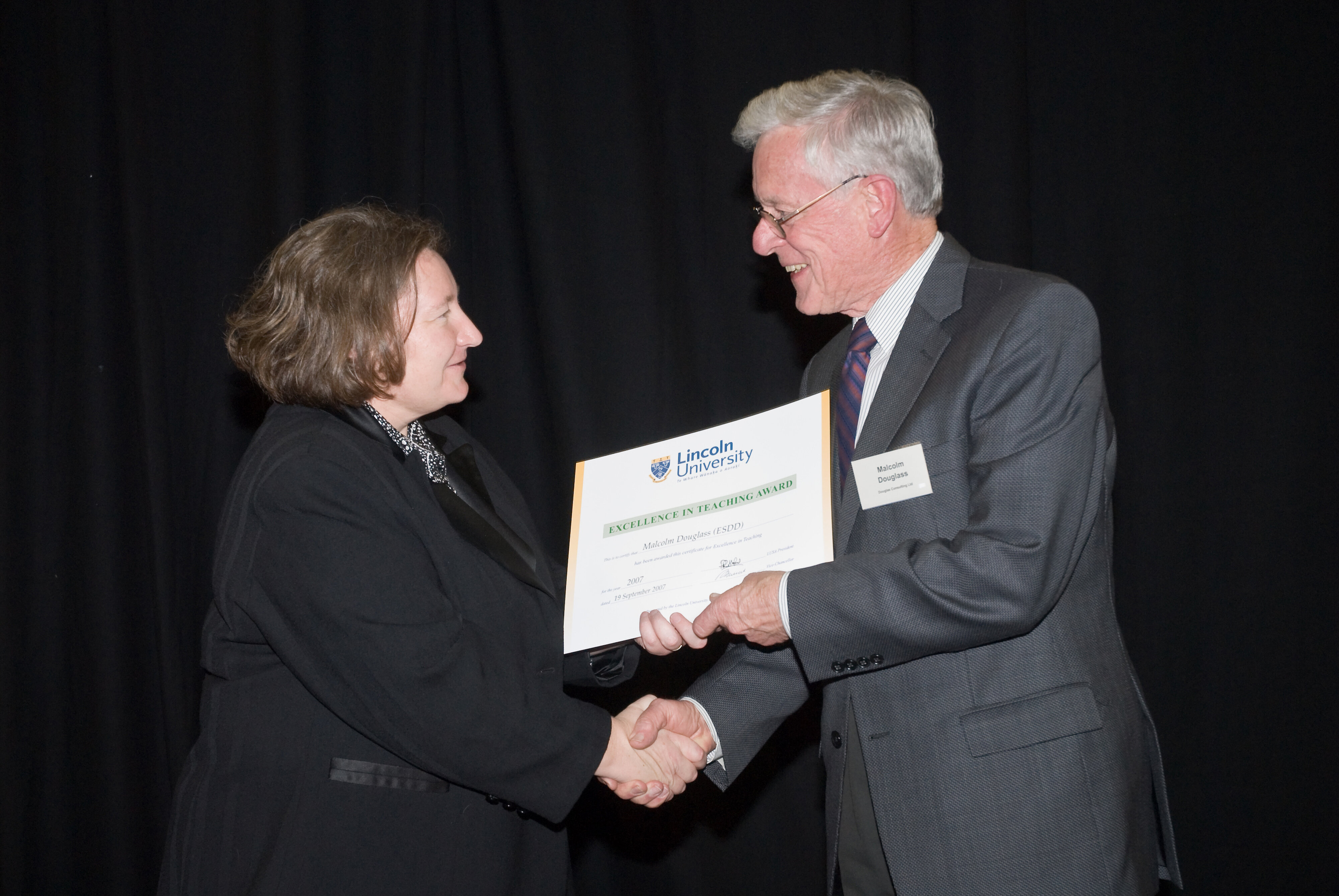 2007 Lincoln University Blues and Golds Award 21