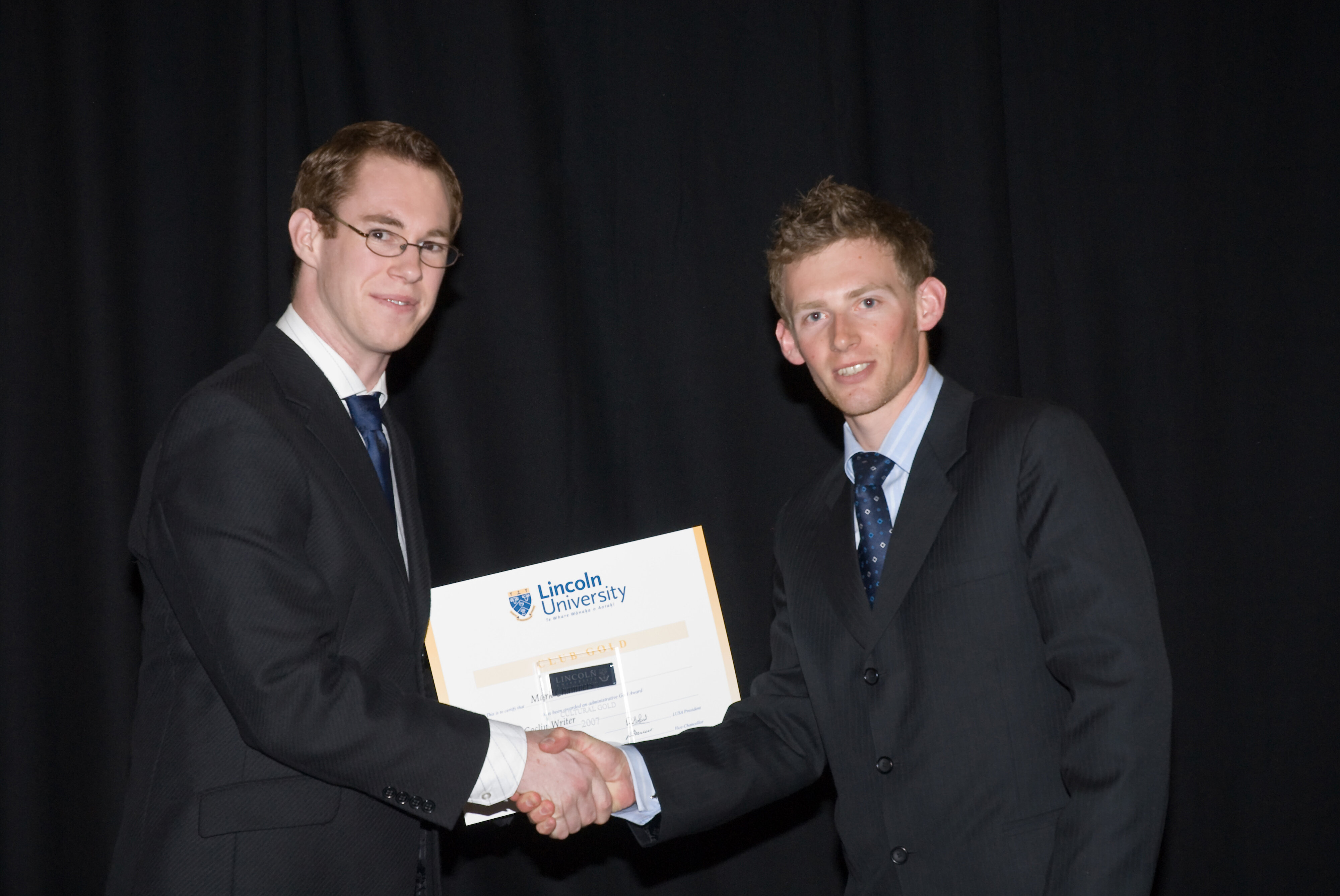 2007 Lincoln University Blues and Golds Award 39