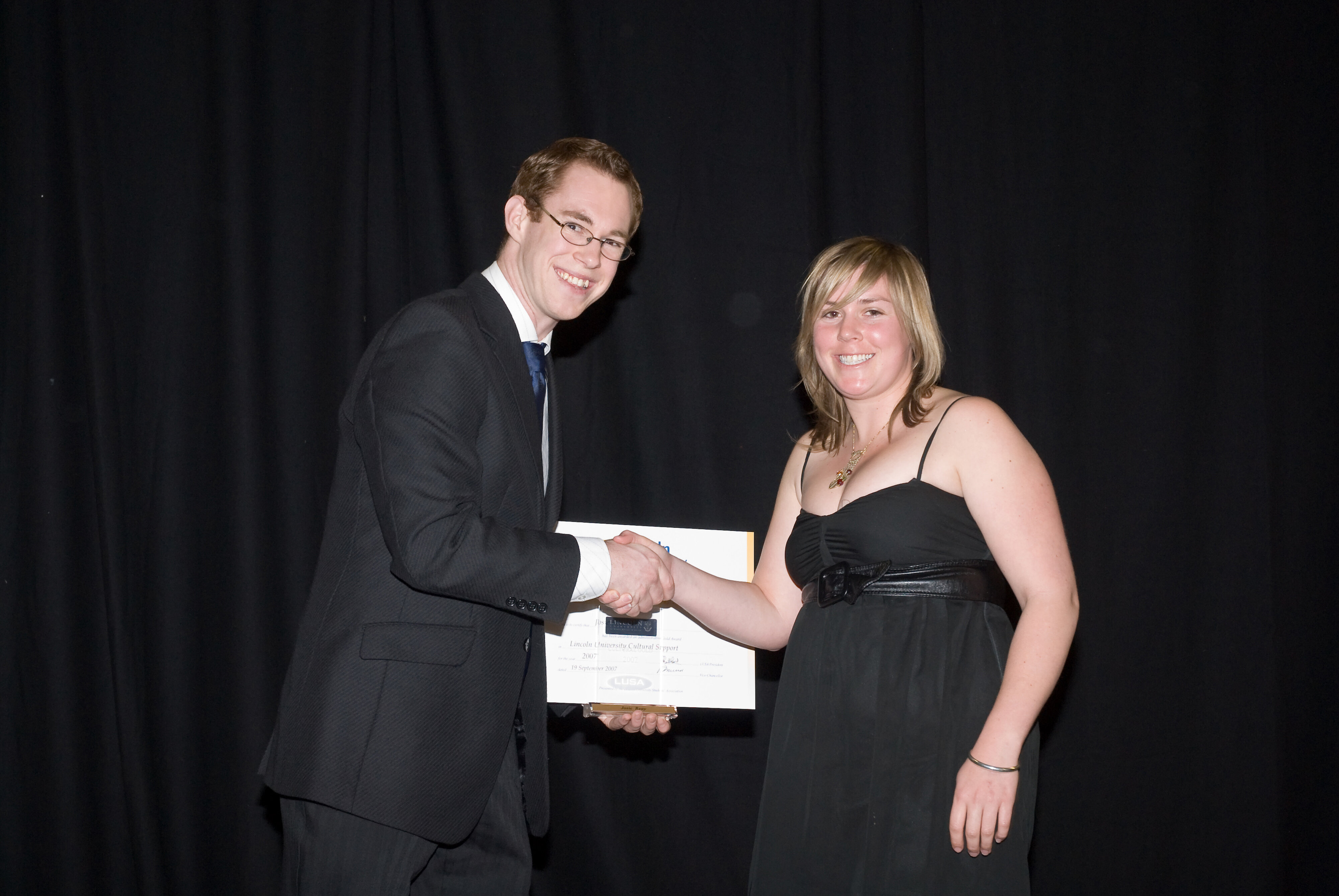 2007 Lincoln University Blues and Golds Award 44