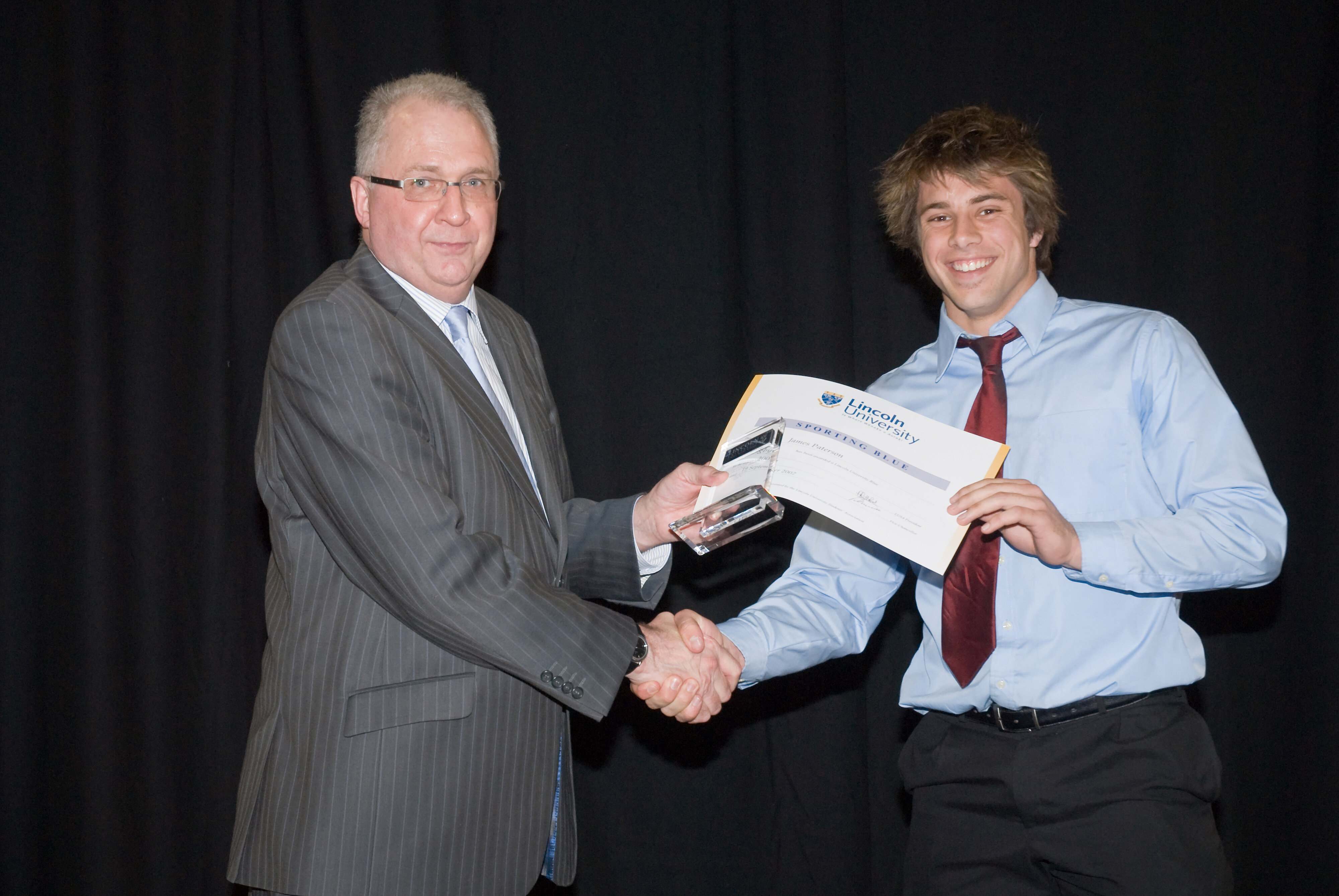 2007 Lincoln University Blues and Golds Award 48