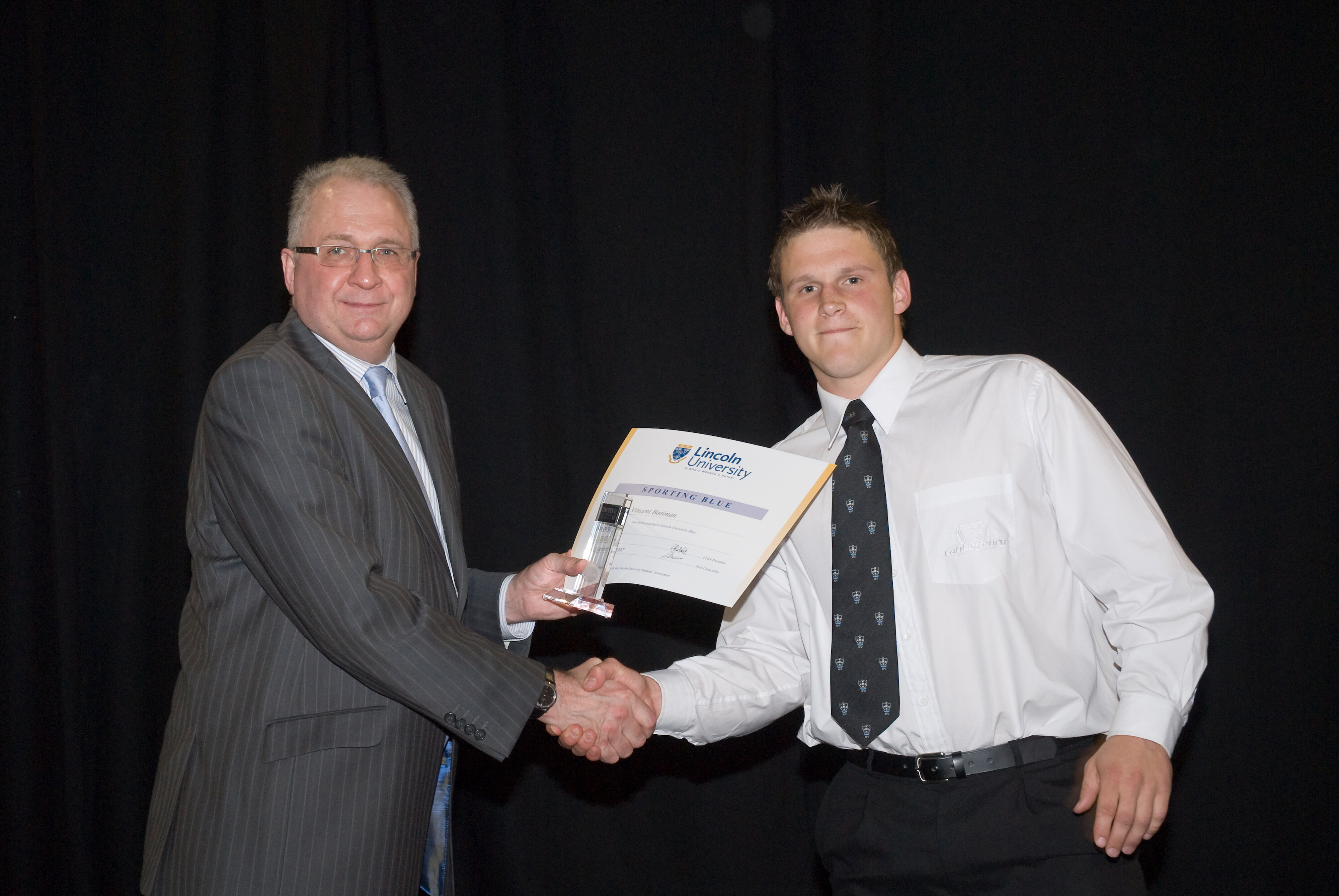 2007 Lincoln University Blues and Golds Award 49